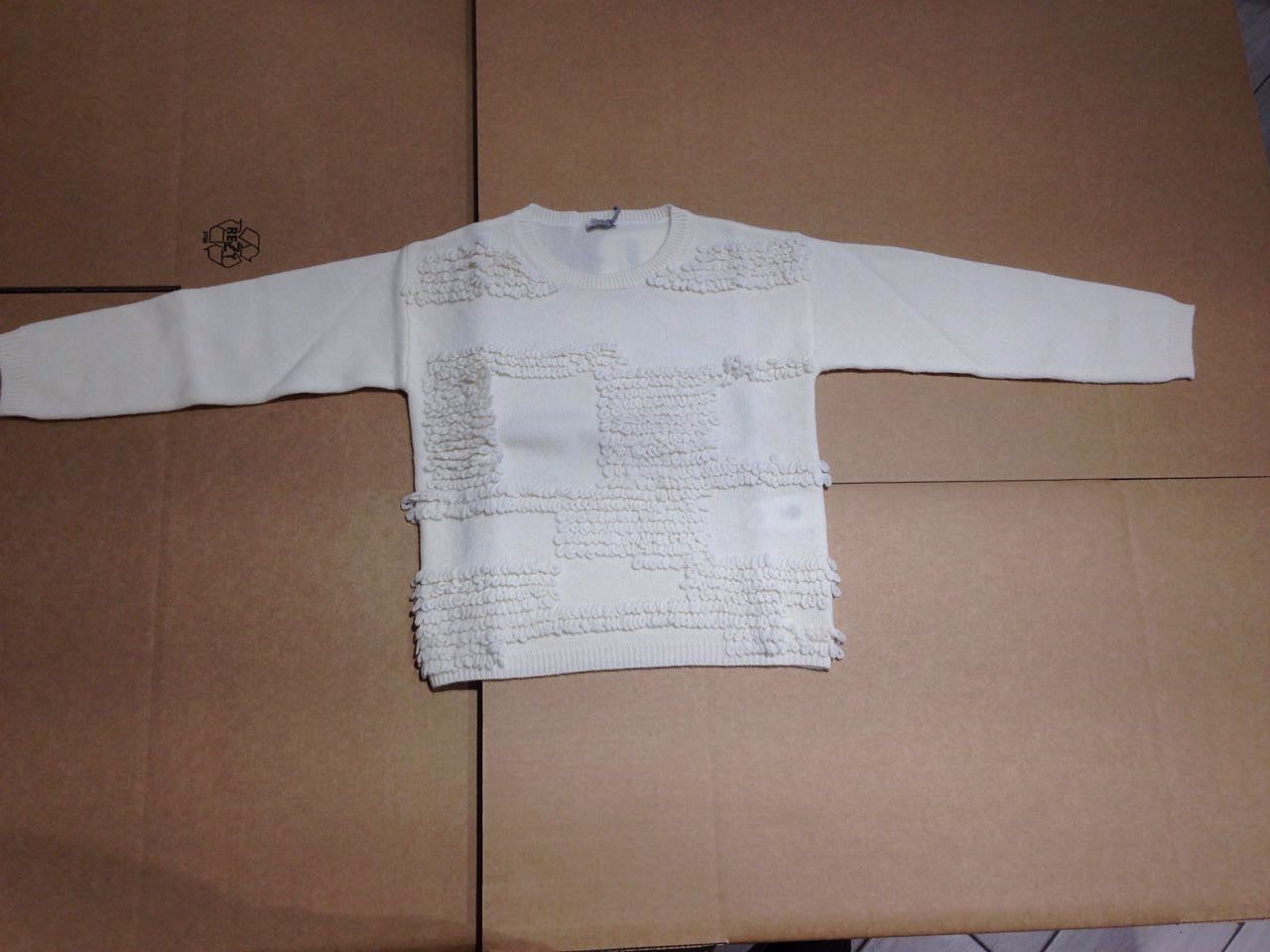 Girls  Milk  Wool   Sweater