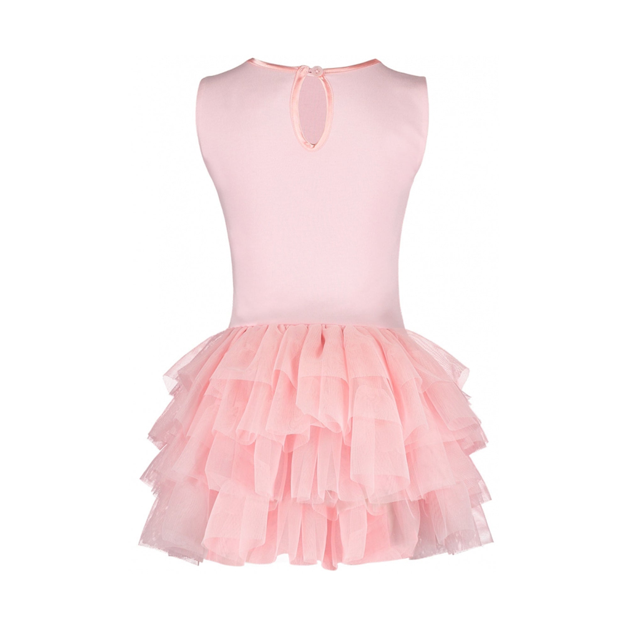 Girls Rose Pink Cotton Dress