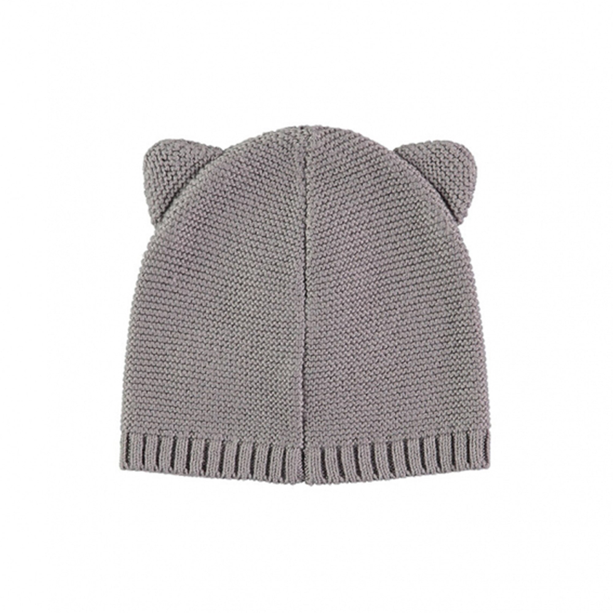 Baby Ash Grey Cotton Hat