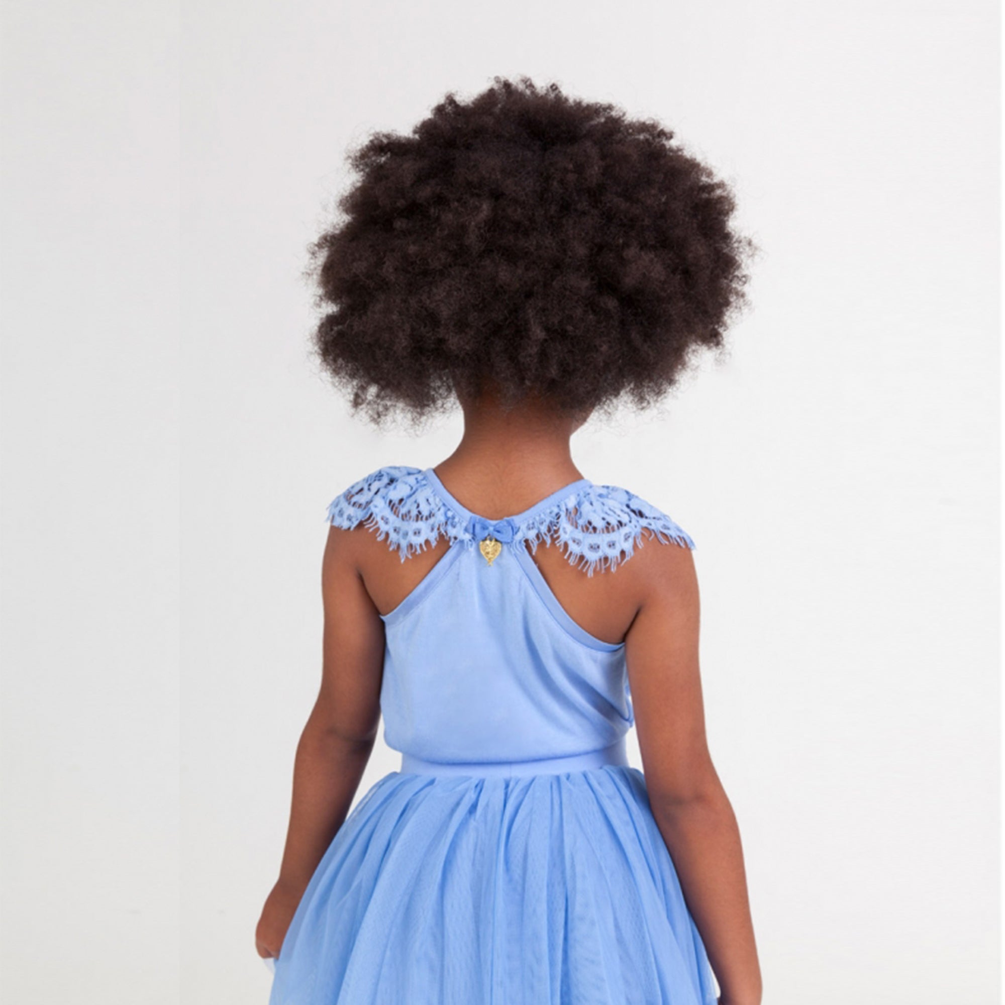 Girls Blue Cotton Top