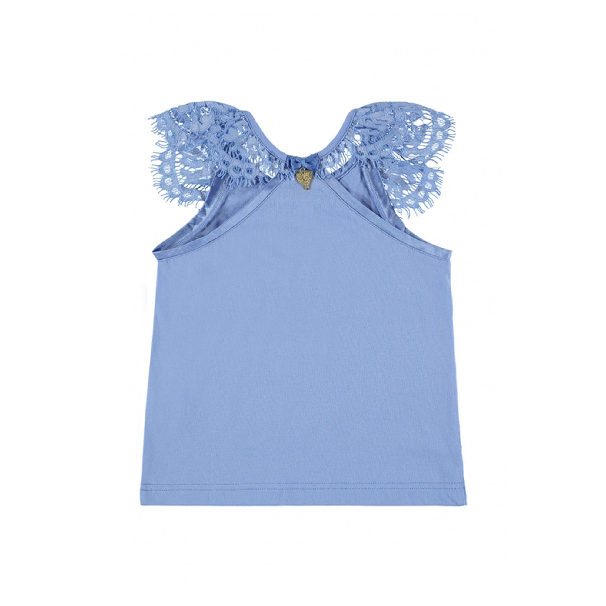 Girls Blue Cotton Top