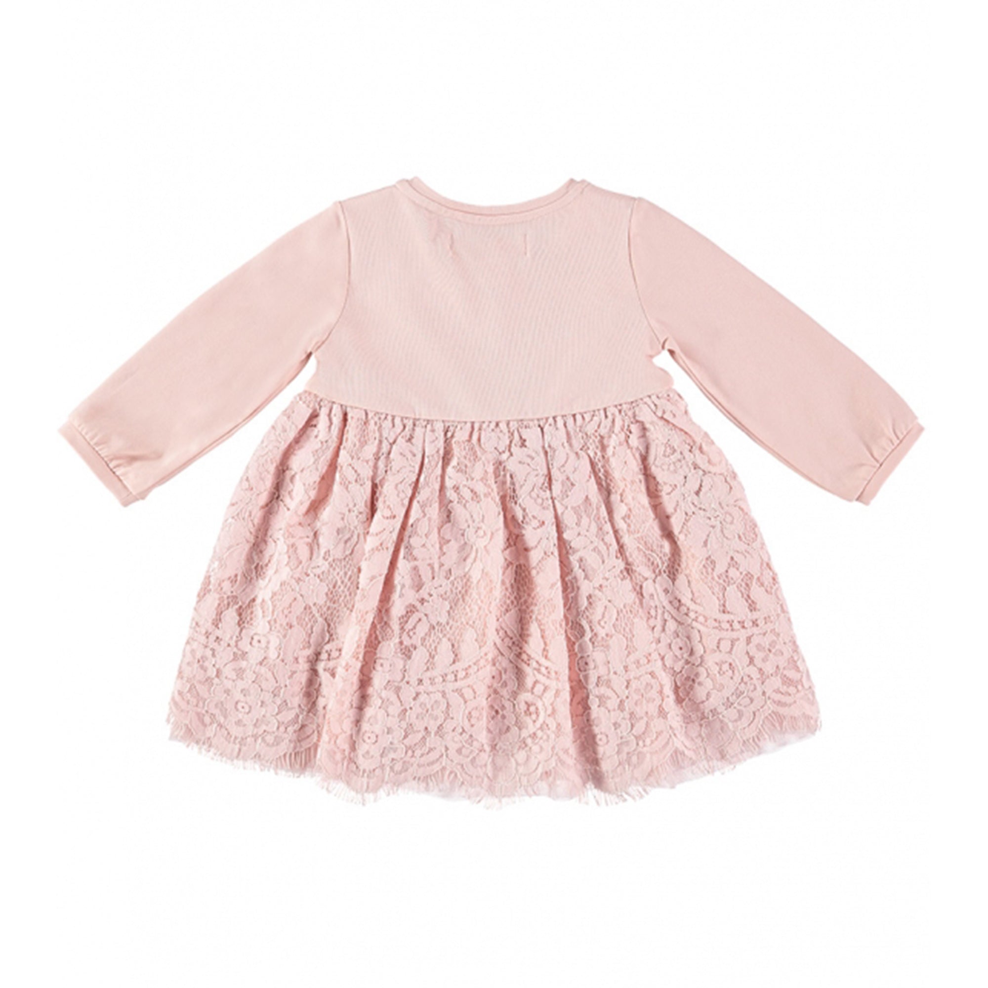 Baby Girls Rose Pink Cotton Dress