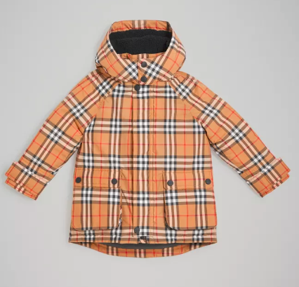 Boys Antique Yellow Coat