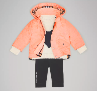 Baby Girls Pink Coat