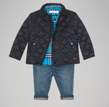 Baby Boys Ink Coat