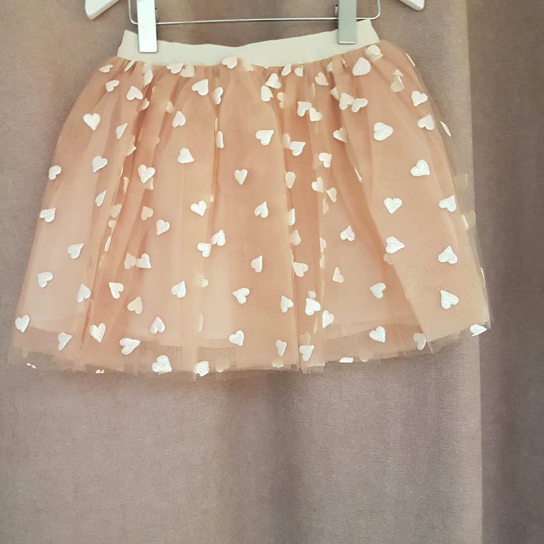 女童淡粉色纱裙