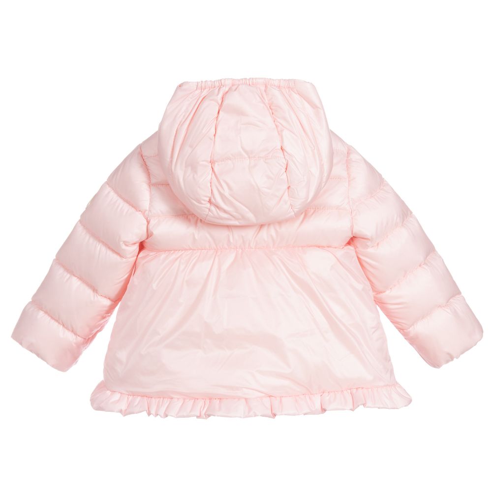 Baby Girls Light Pink “ODILE” Padded Down Jacket