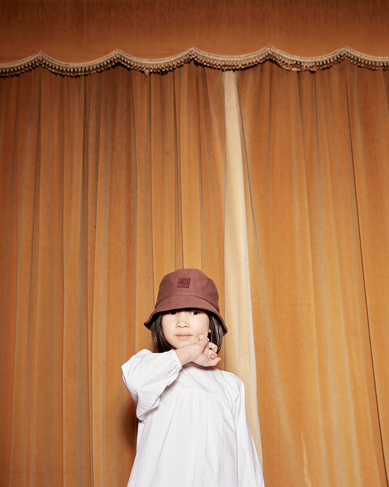 Boys & Girls Brown Bucket Hat