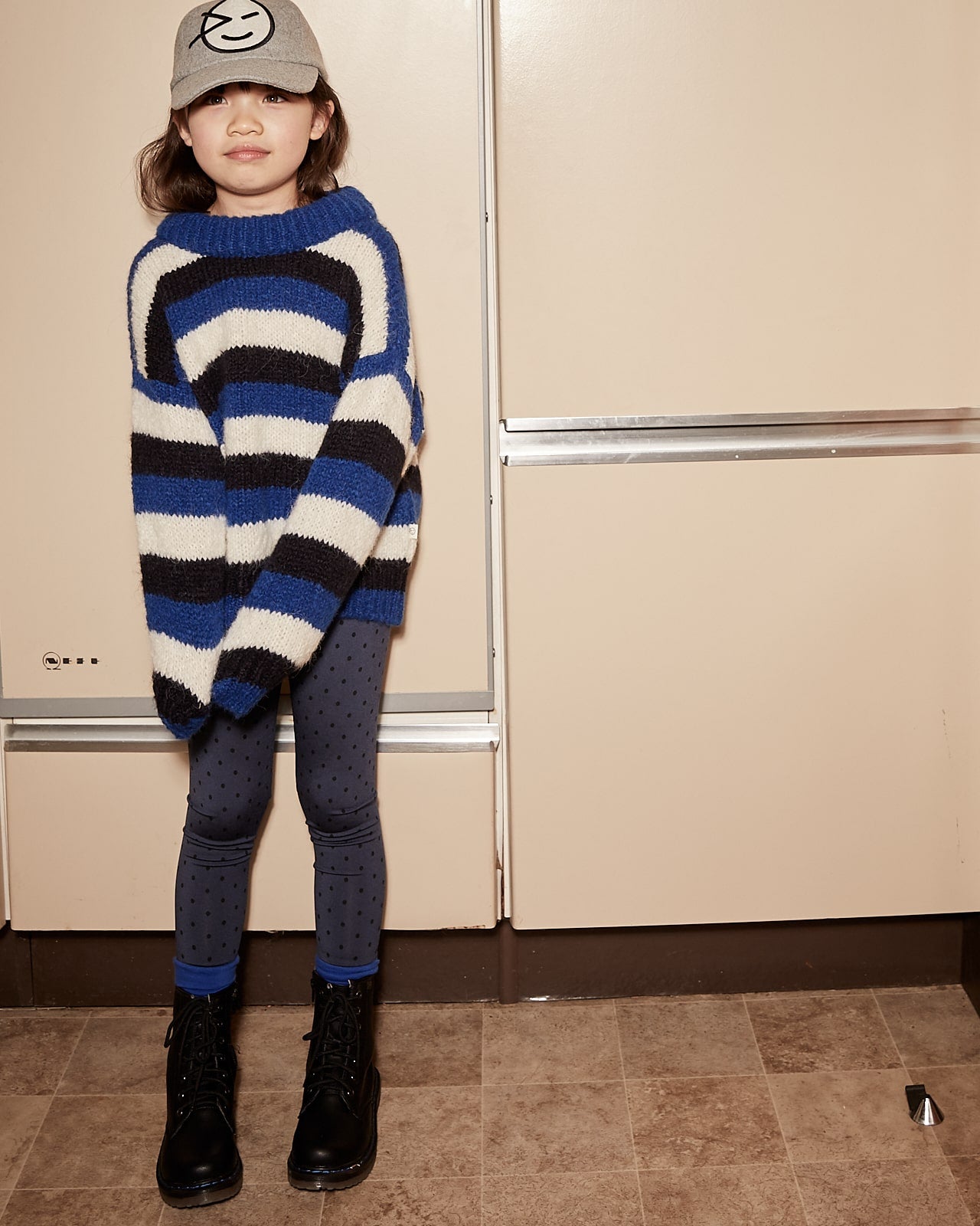 Boys & Girls Blue Stripes Sweater