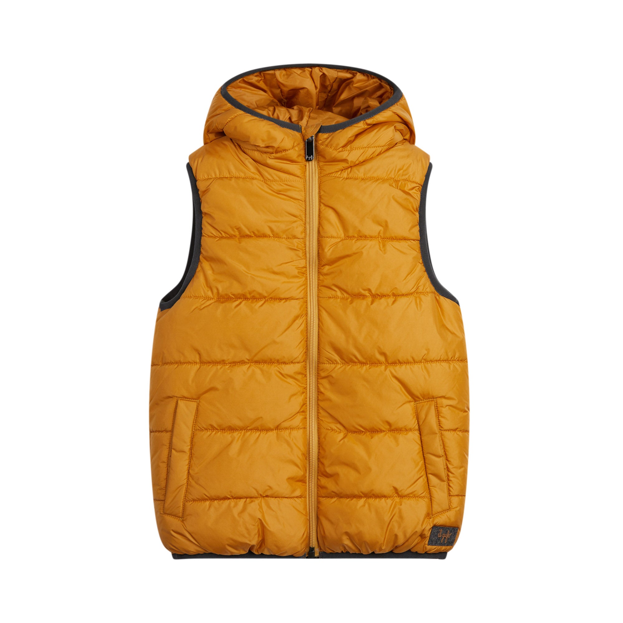 Boys & Girls Yellow Padded Gilet