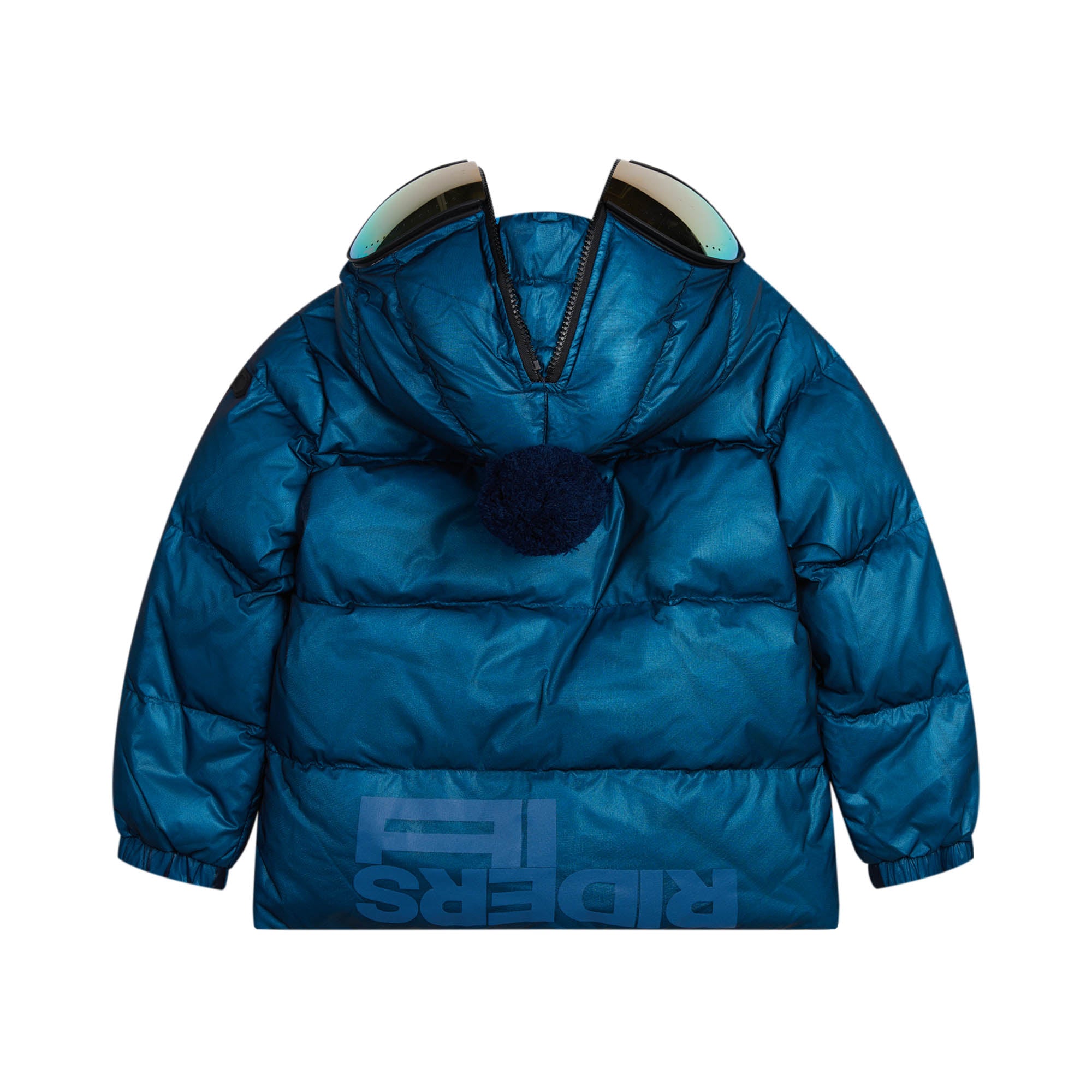 Boys & Girls Navy Padded Down Jacket