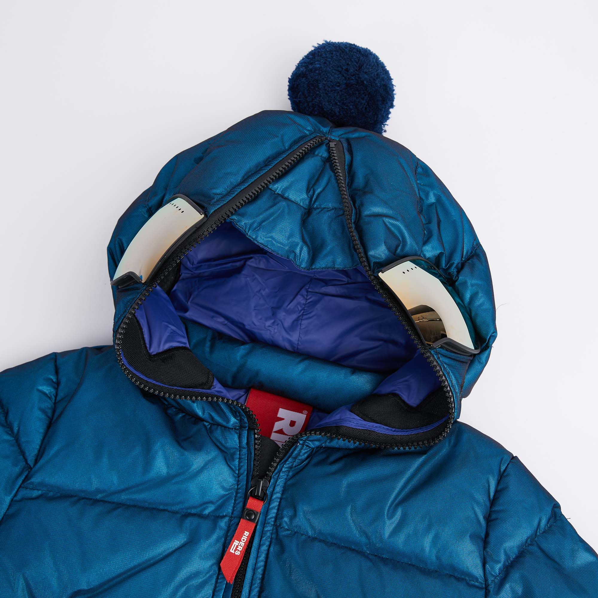 Boys & Girls Navy Padded Down Jacket