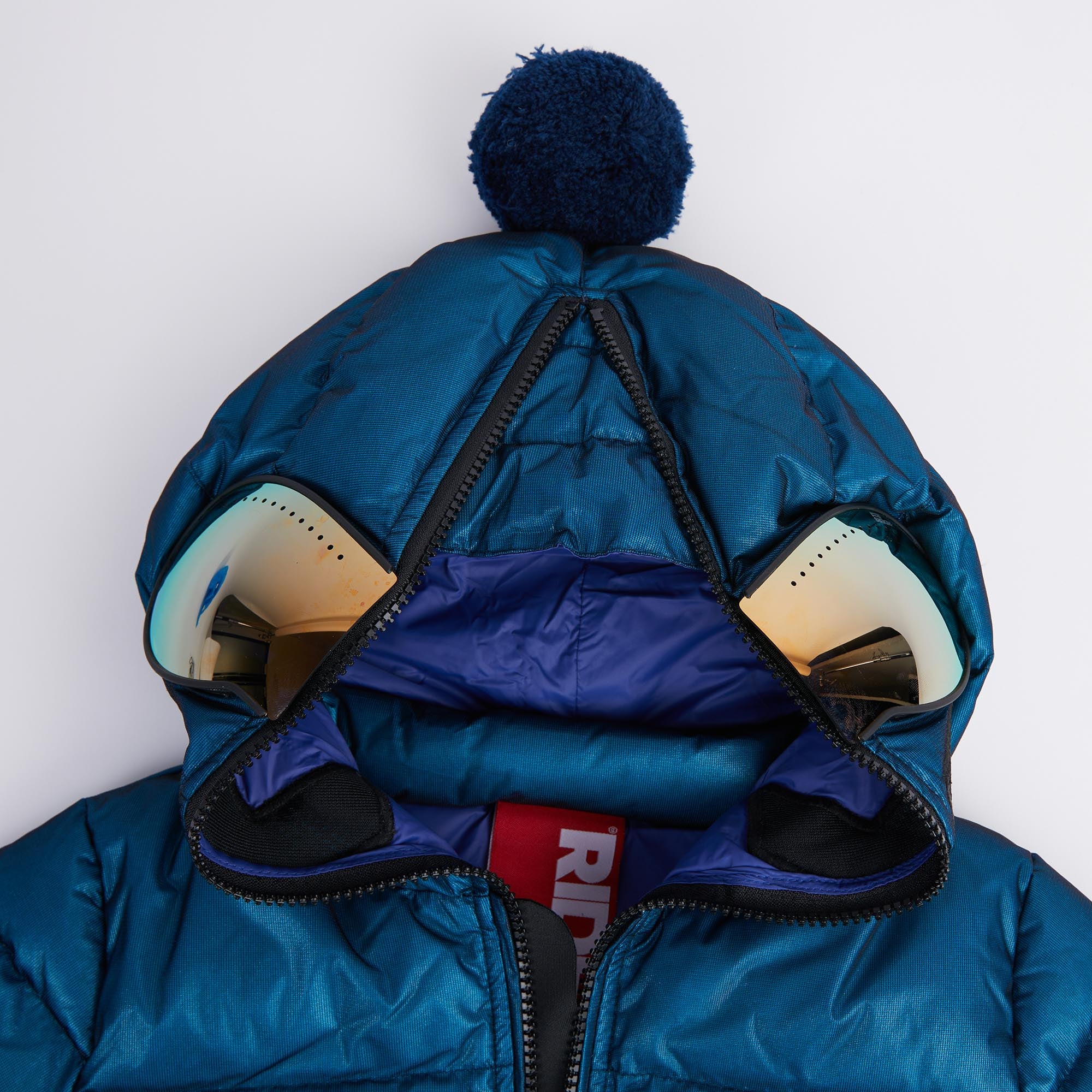Boys & Girls Navy Padded Down Jacket