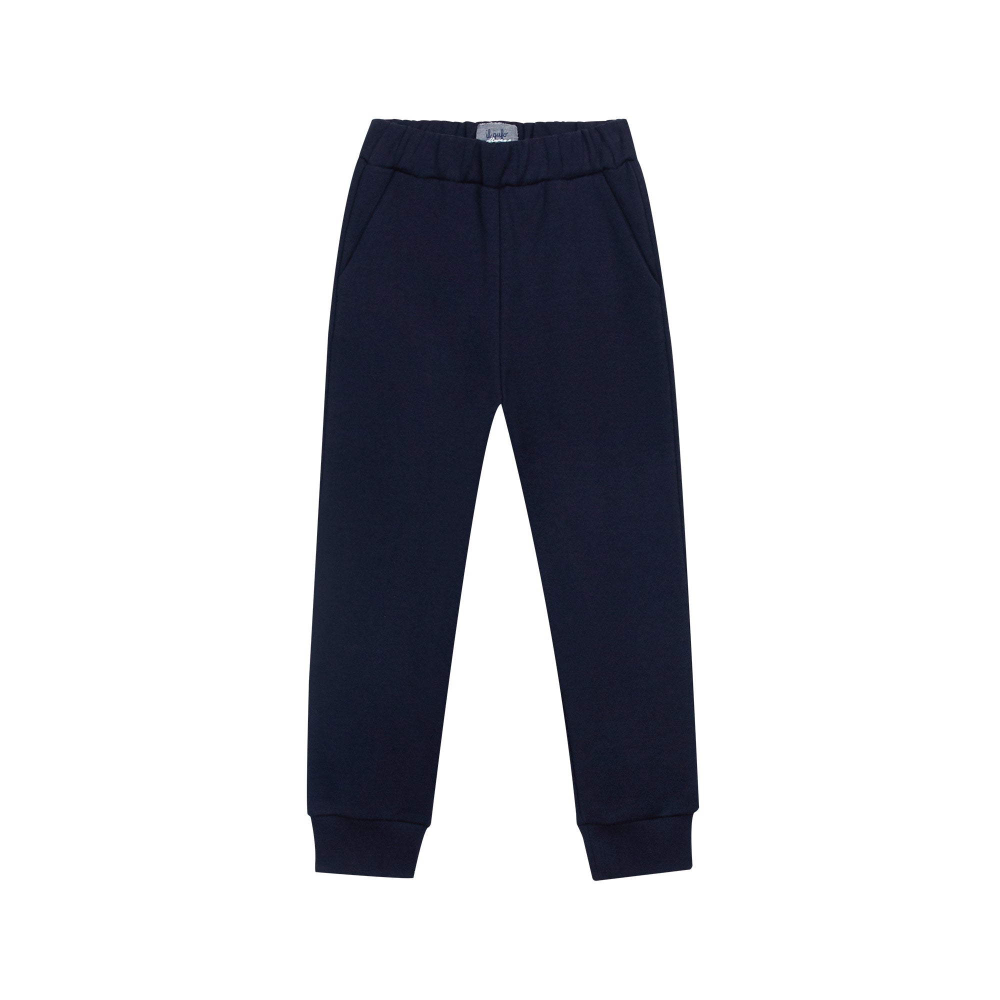 Boys & Girls Navy Cotton Trousers