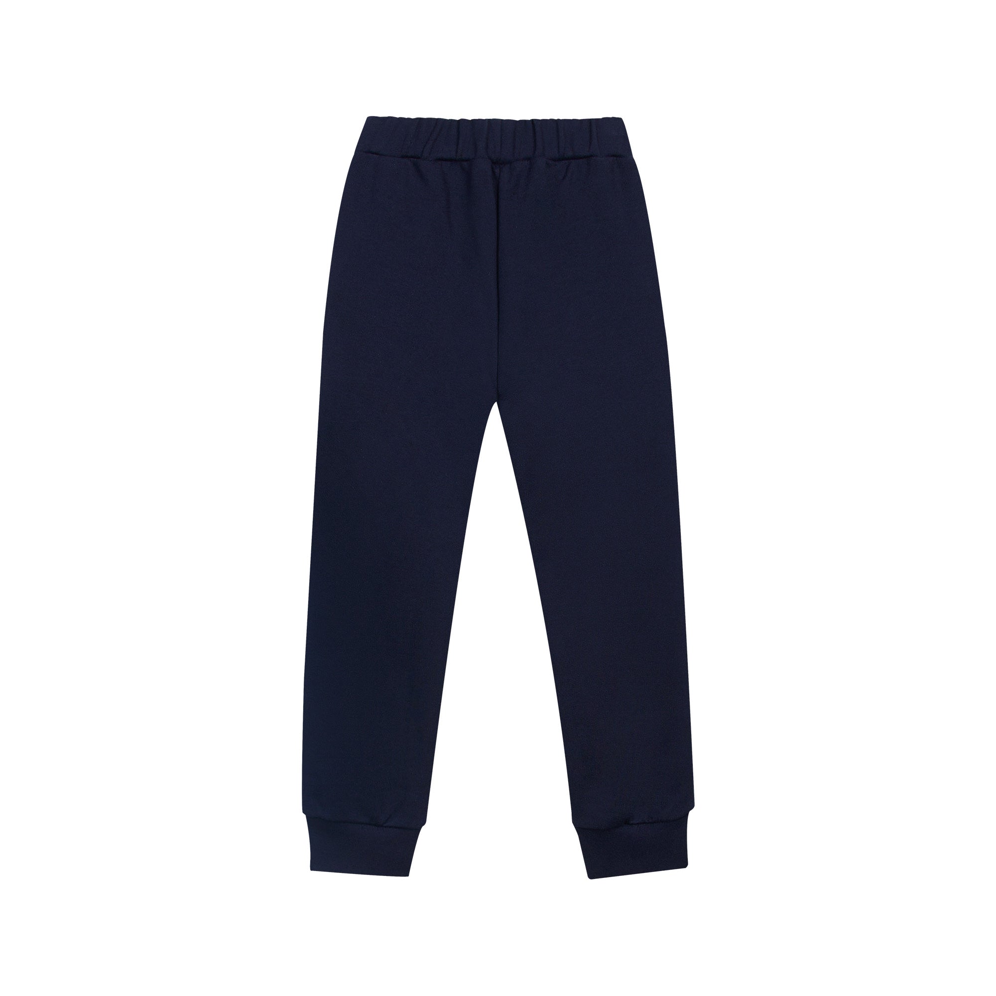 Boys & Girls Navy Cotton Trousers