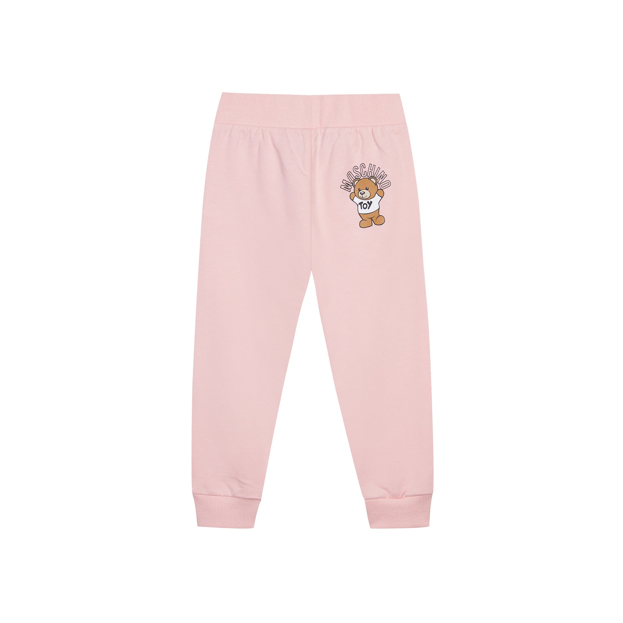 Baby Boys & Girls Pink Cotton Trousers