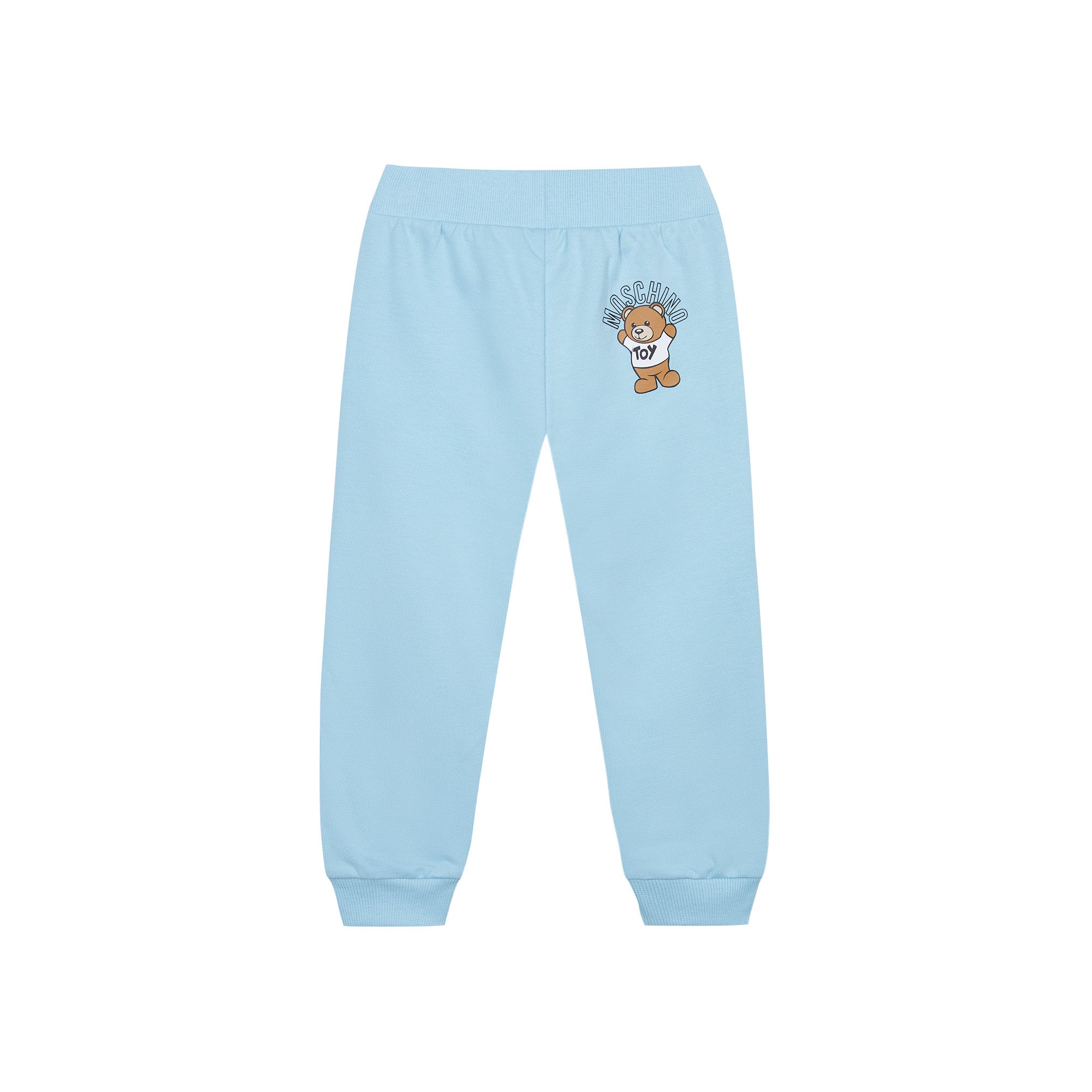 Baby Boys & Girls Blue Cotton Trousers