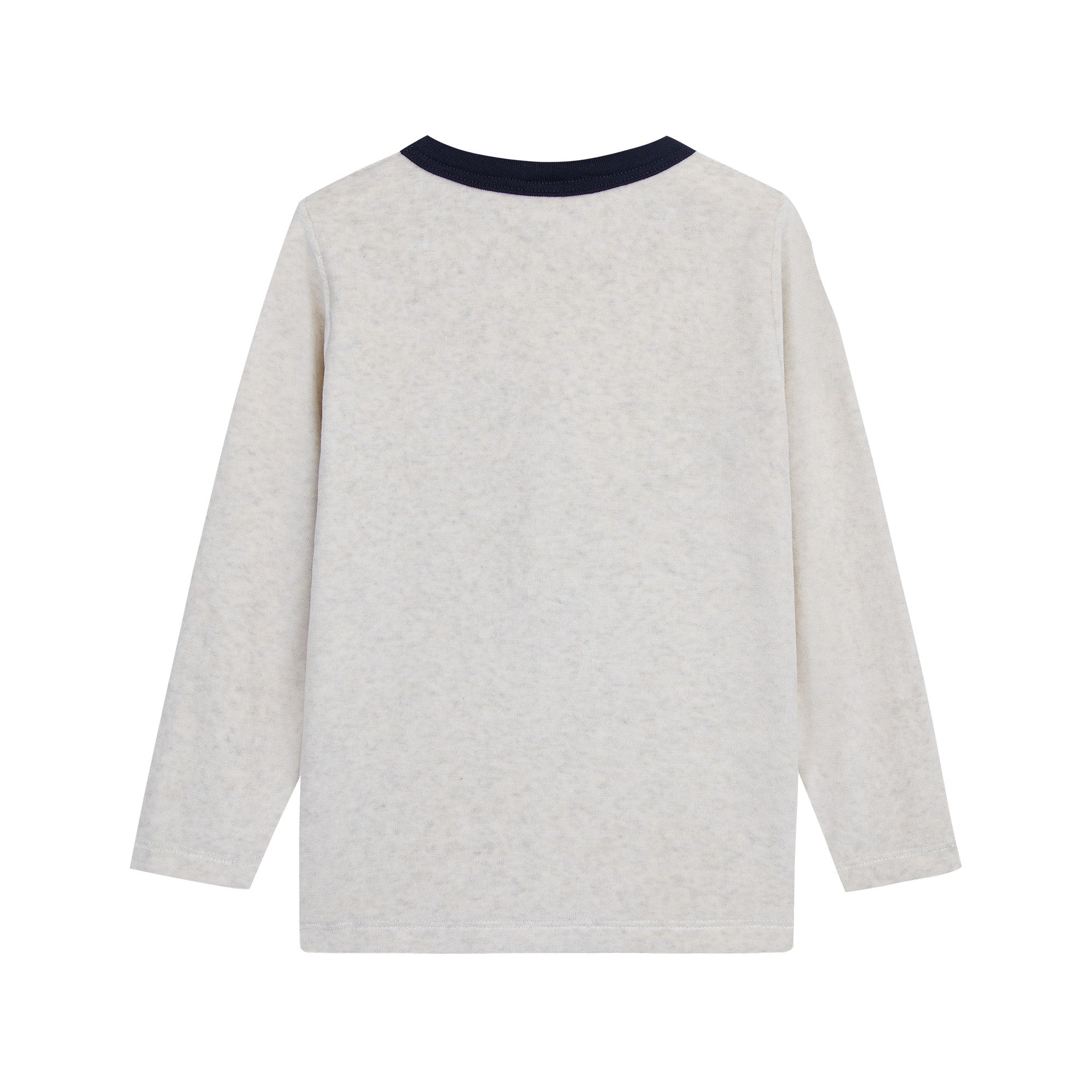 Boys Grey Printed Cotton Set