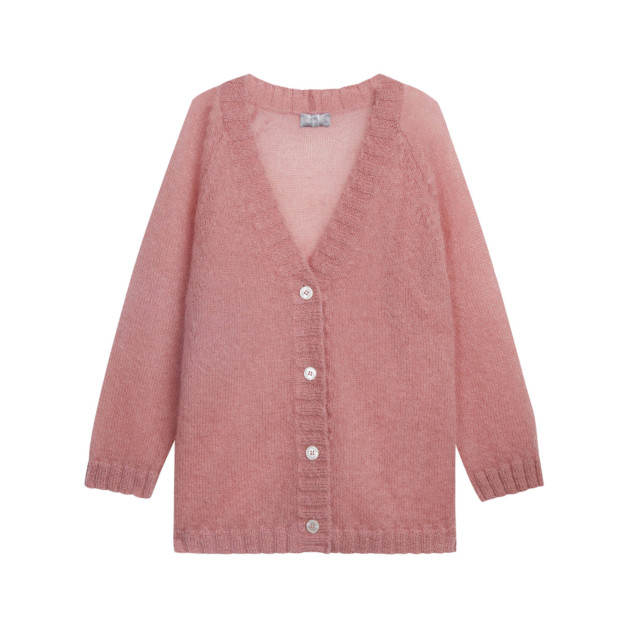 Girls Pink Cardigan