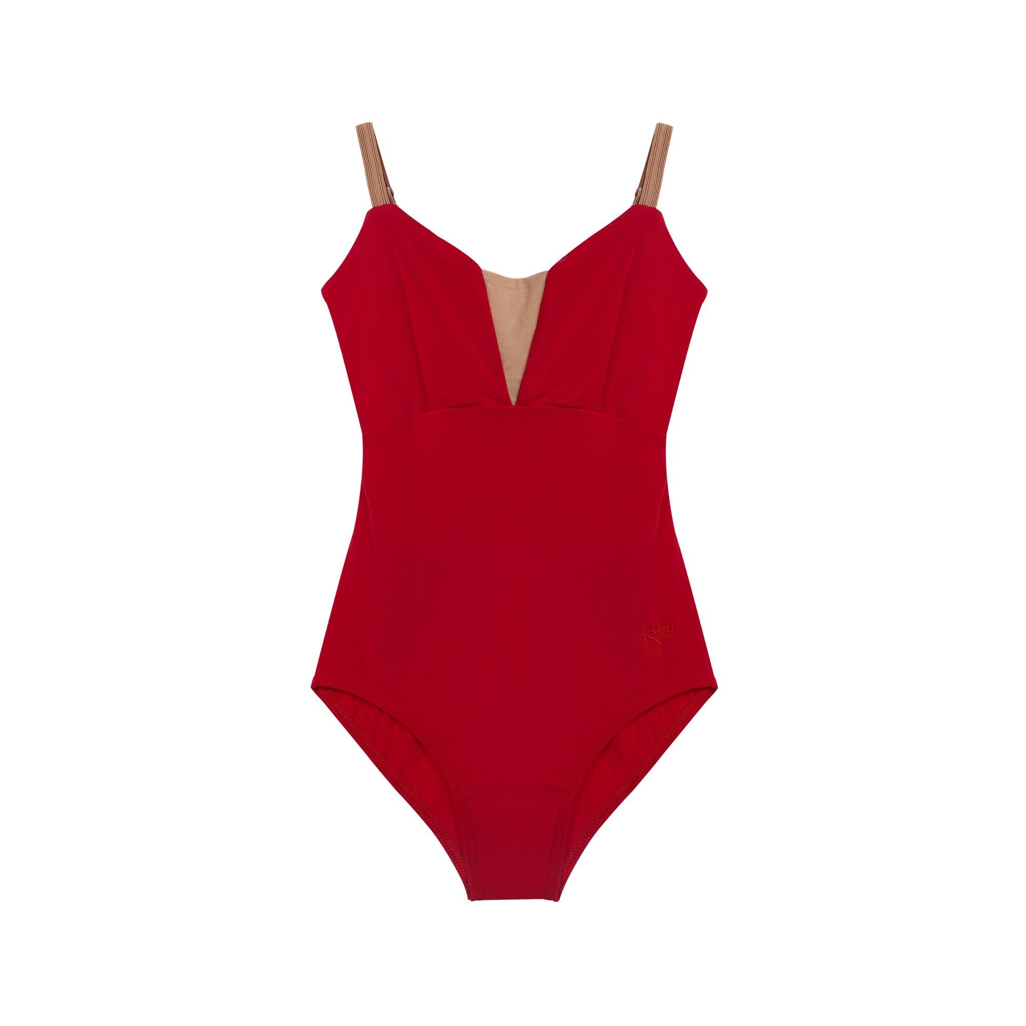 Girls Red Ballet Onesies(DAD1930M/red)