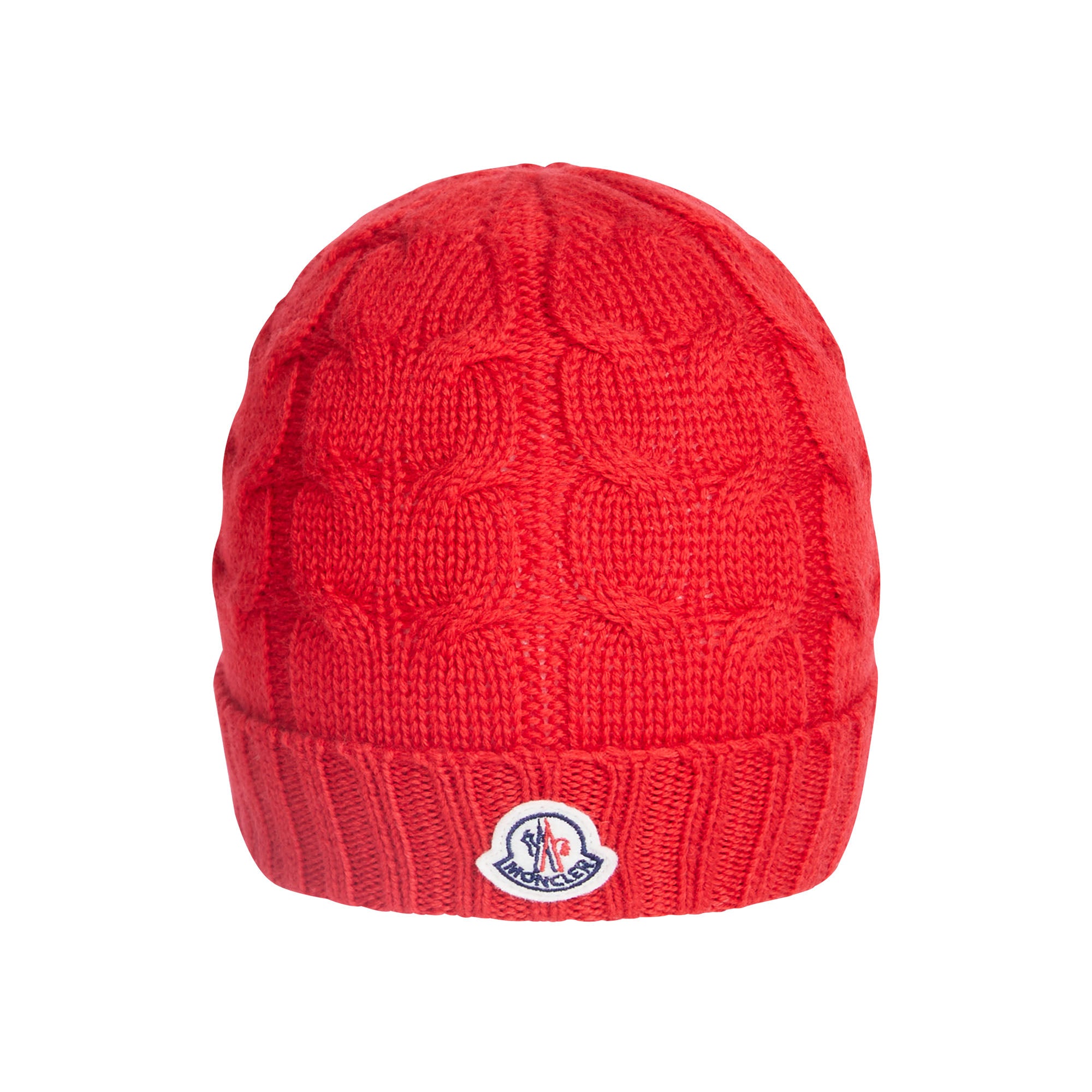 Boys Red Logo Wool Hat