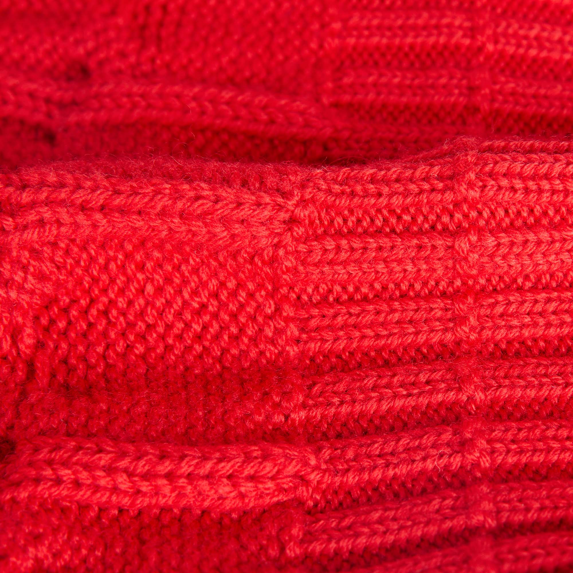 Boys Red Logo Wool Hat