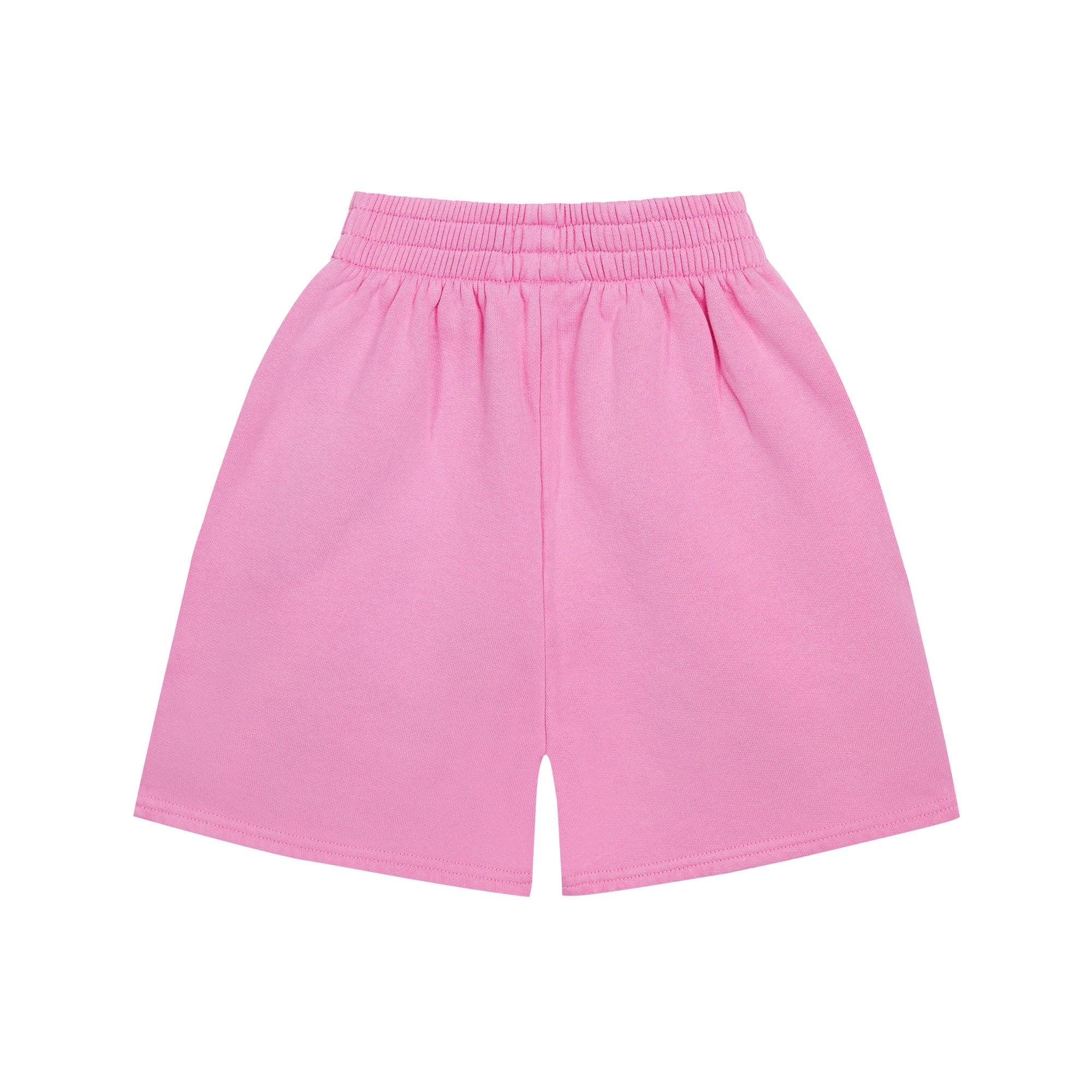 Boys & Girls Pink Logo Cotton Shorts