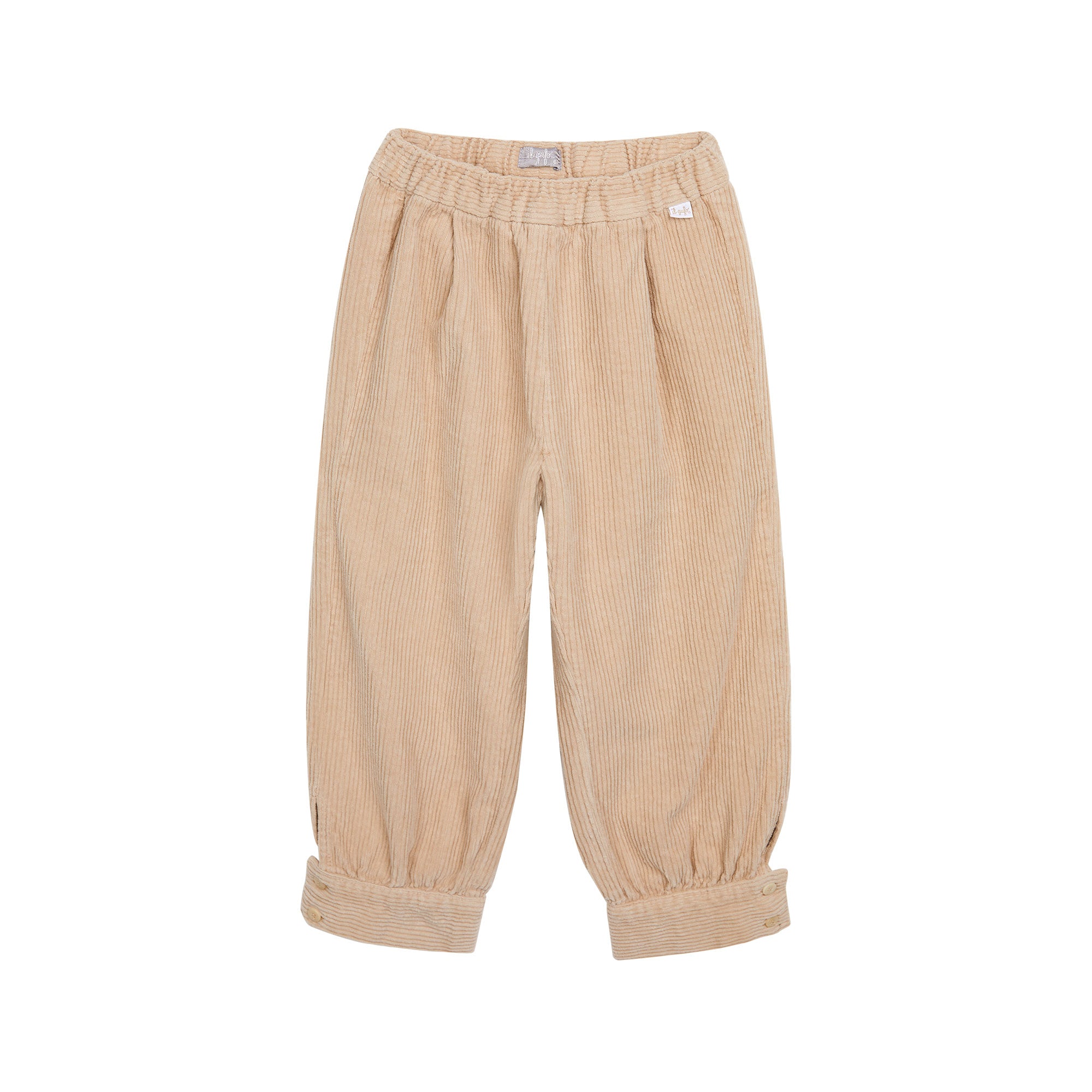 Boys & Girls Beige Corduroy Trousers