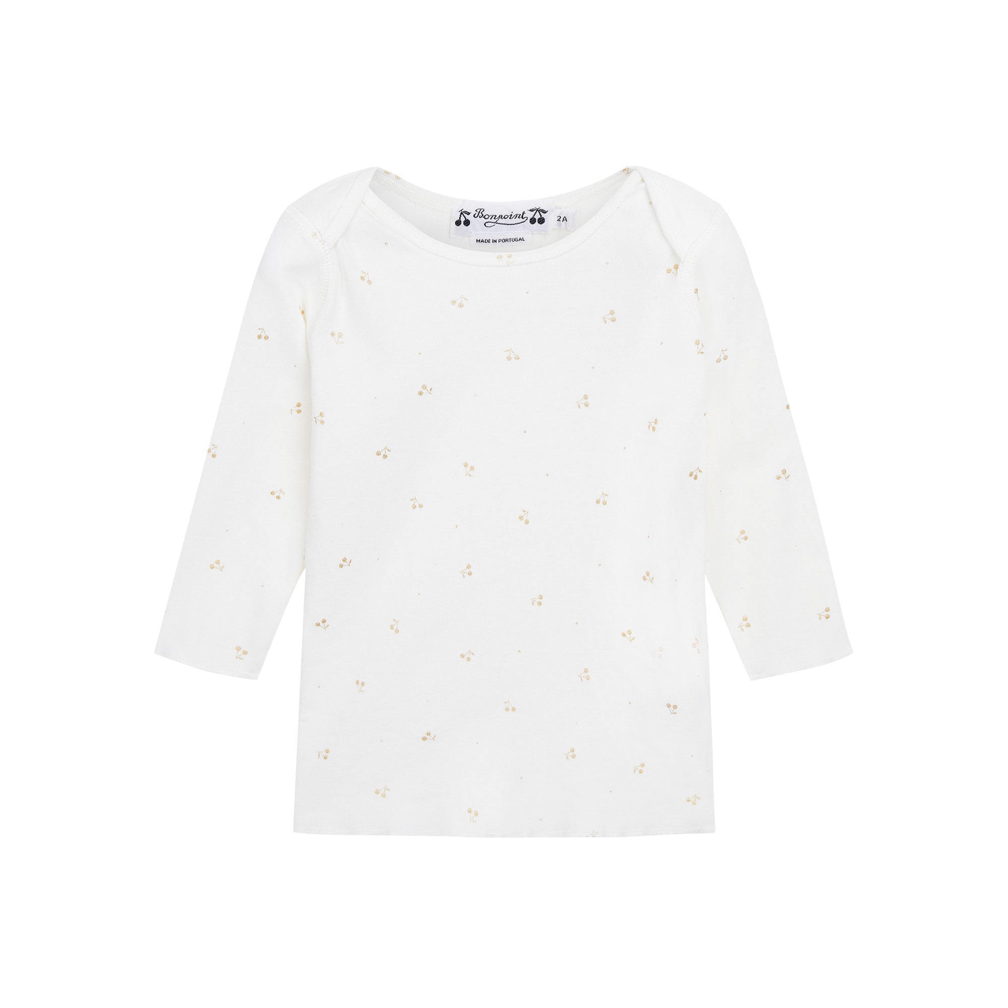 Baby Boys & Girls White Cotton Nightwear Set