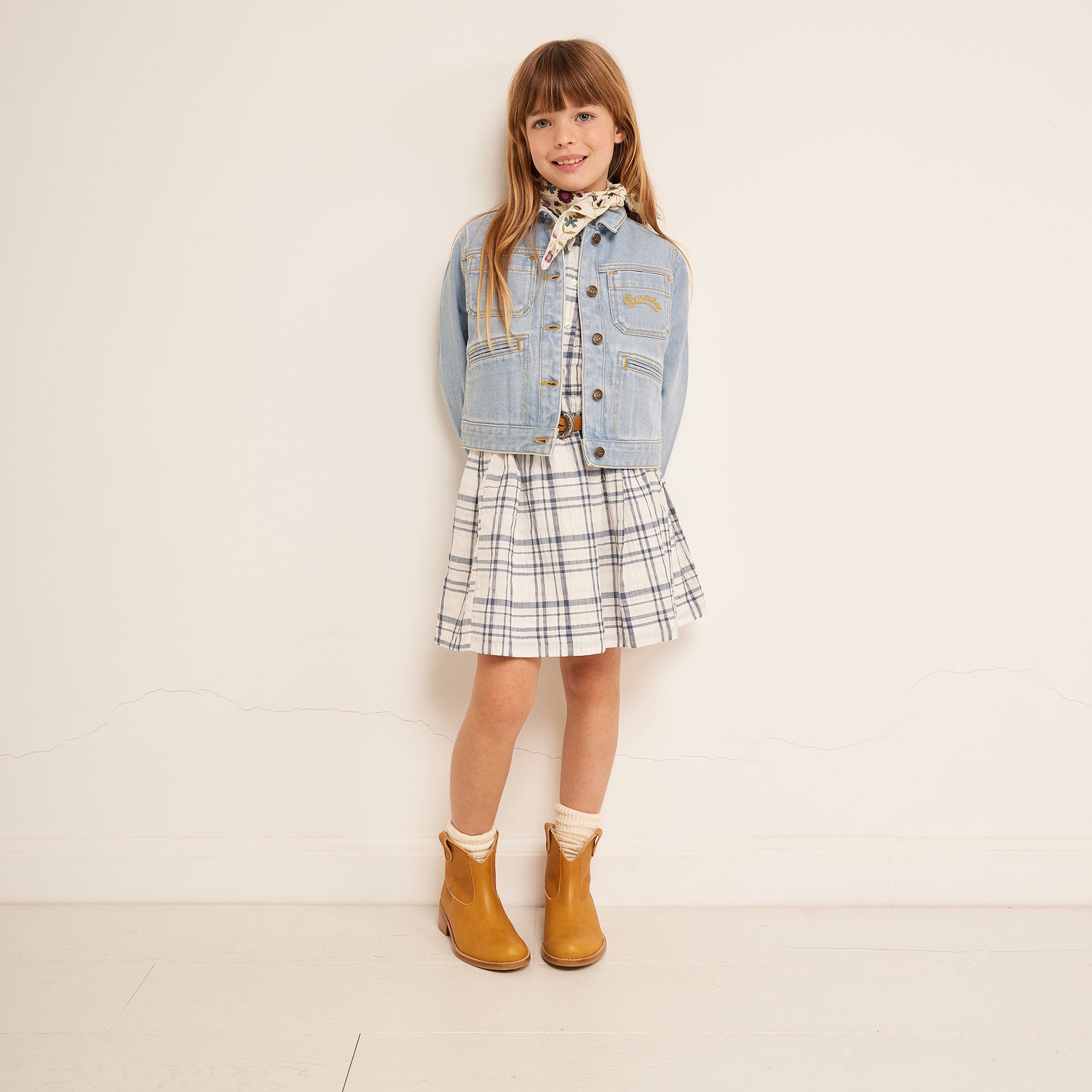 Girls Blue Denim Jacket