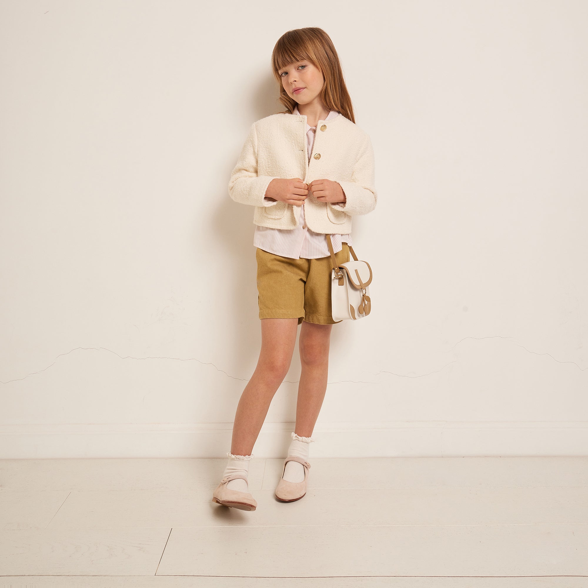 Girls White Jacket