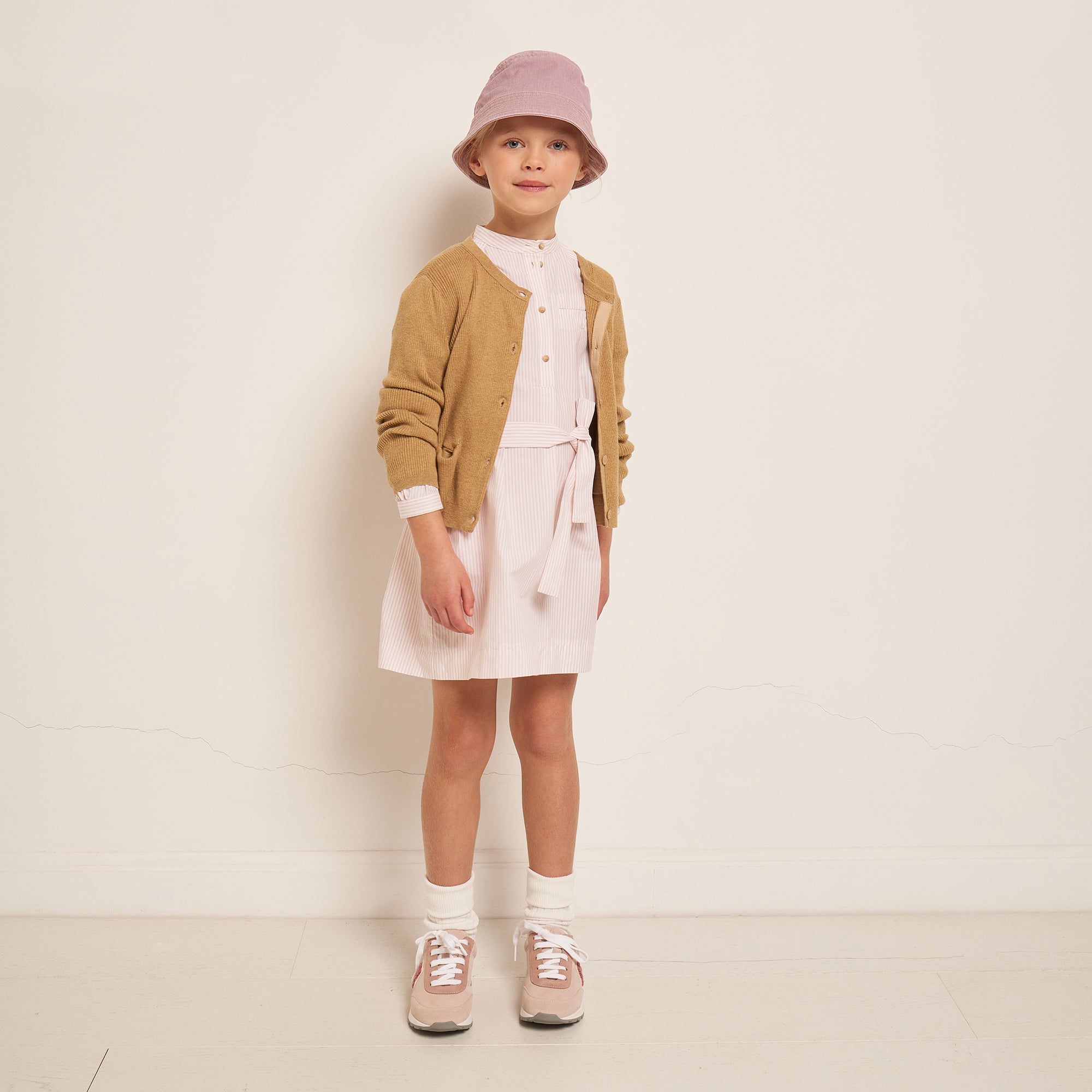 Girls Lilac Bucket Hat