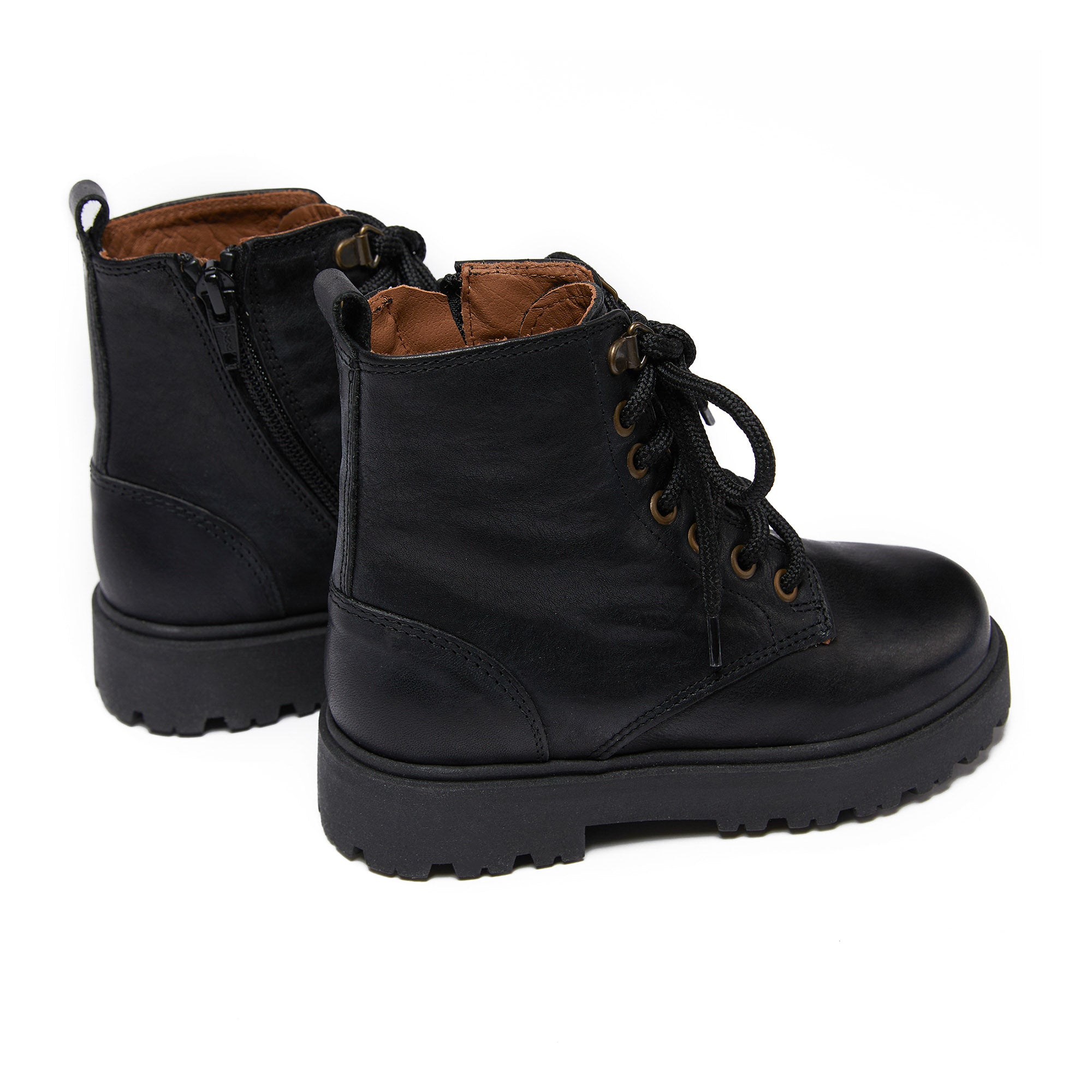 Boys & Girls Black Boots