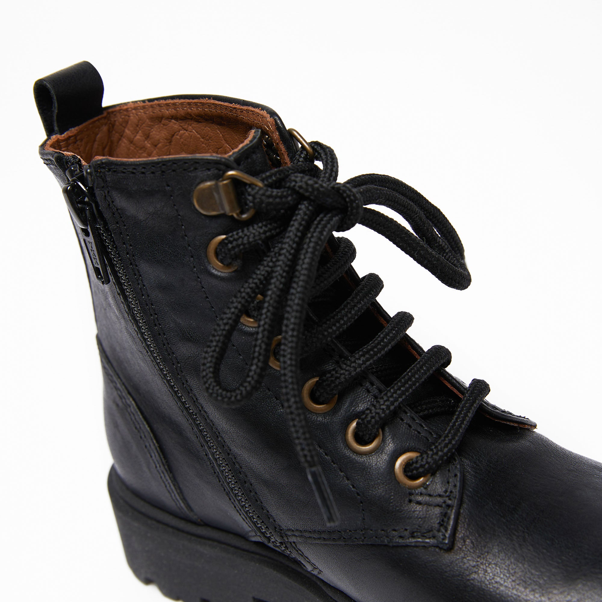Boys & Girls Black Boots