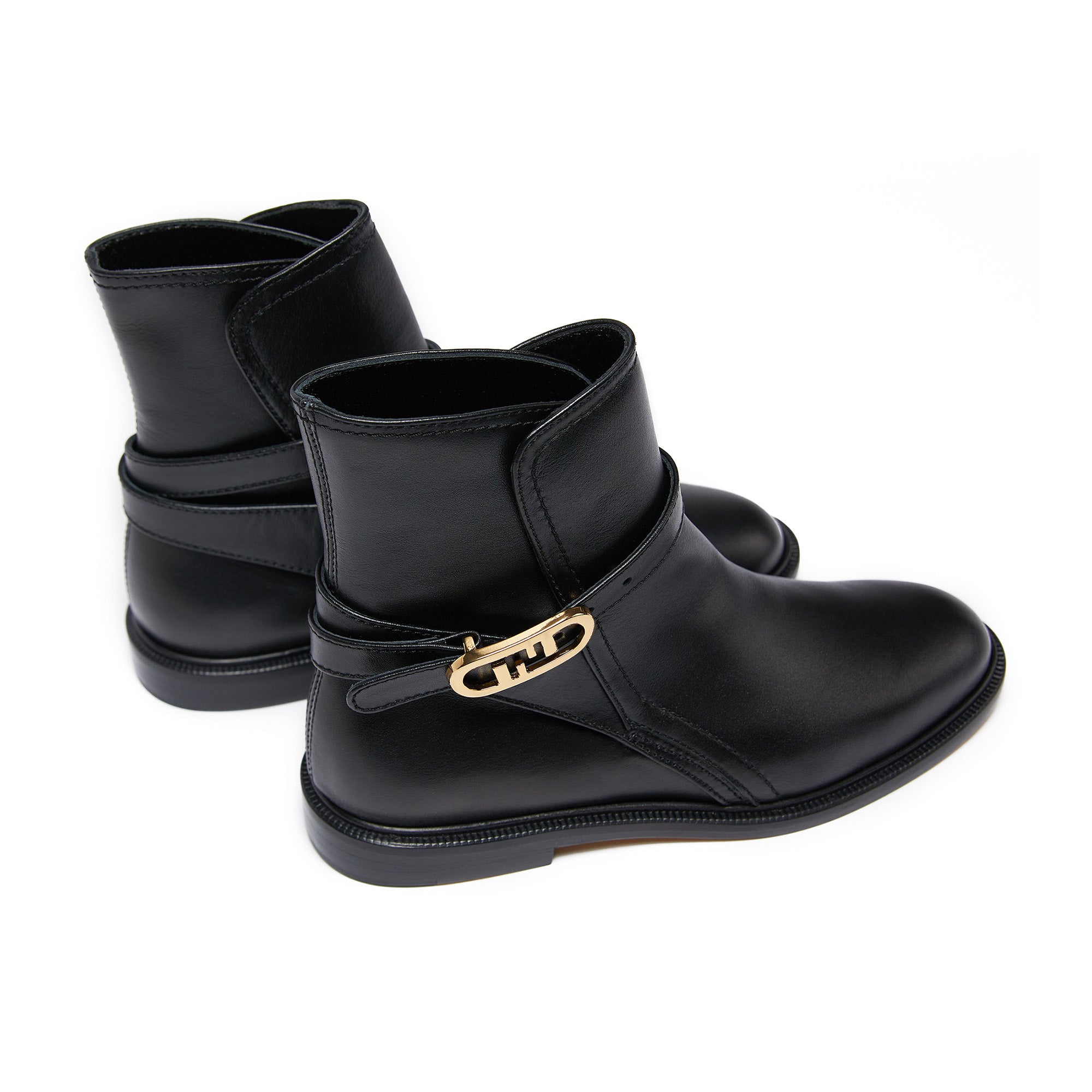Girls Black Boots