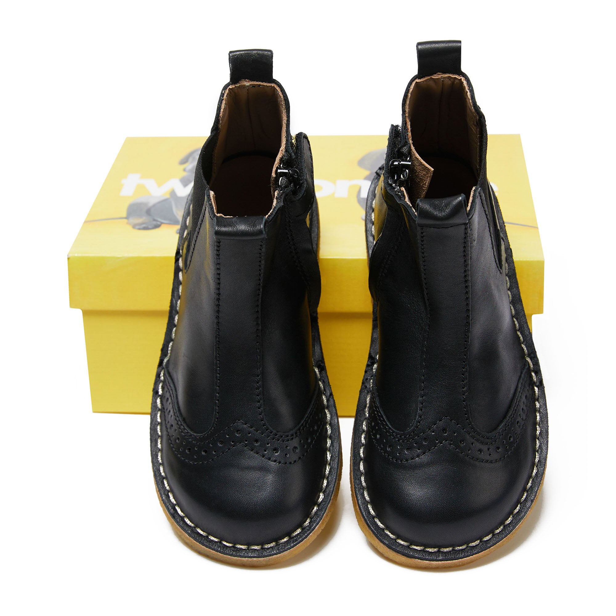 Boys & Girls Black Shoes