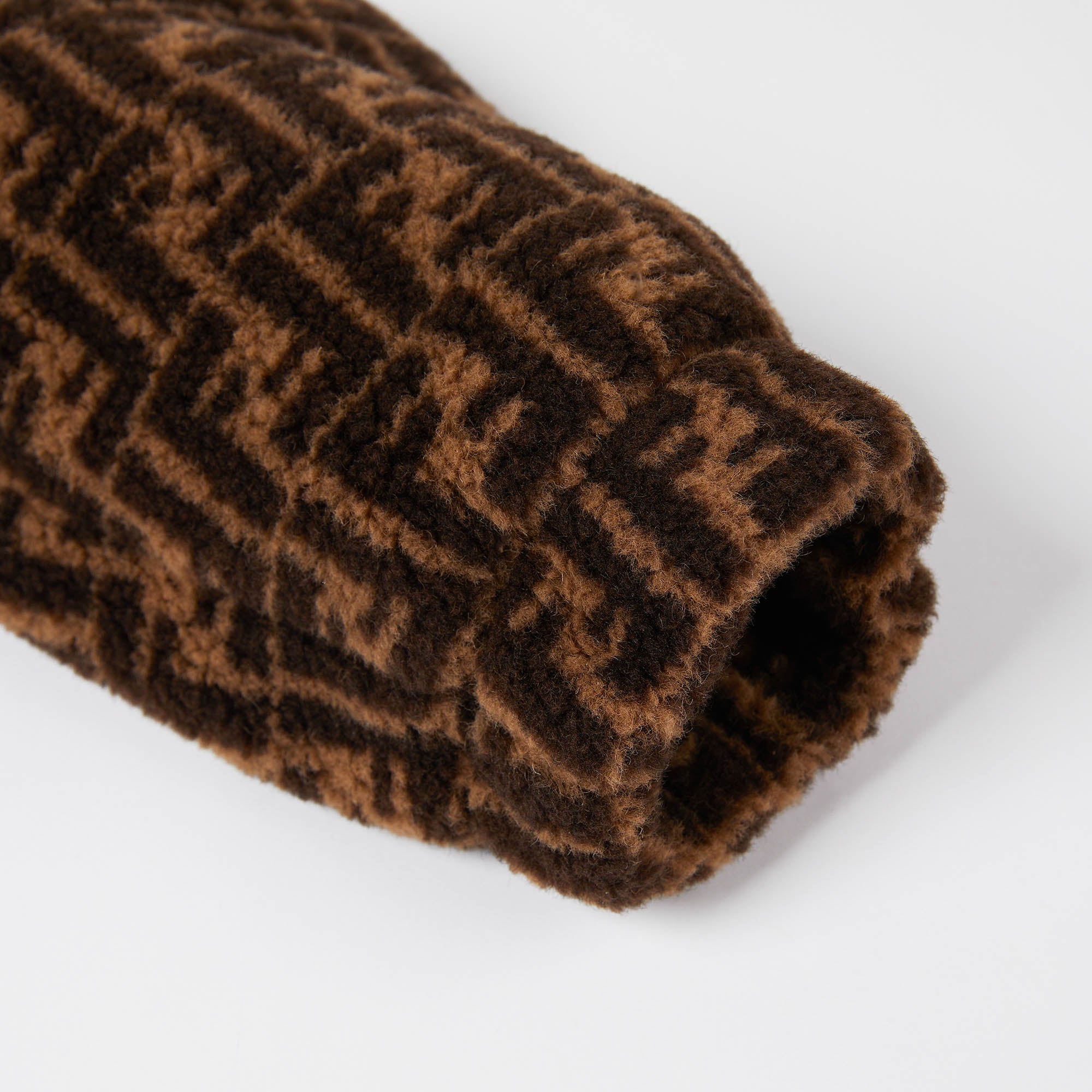 Boys & Girls Brown Logo Jacket