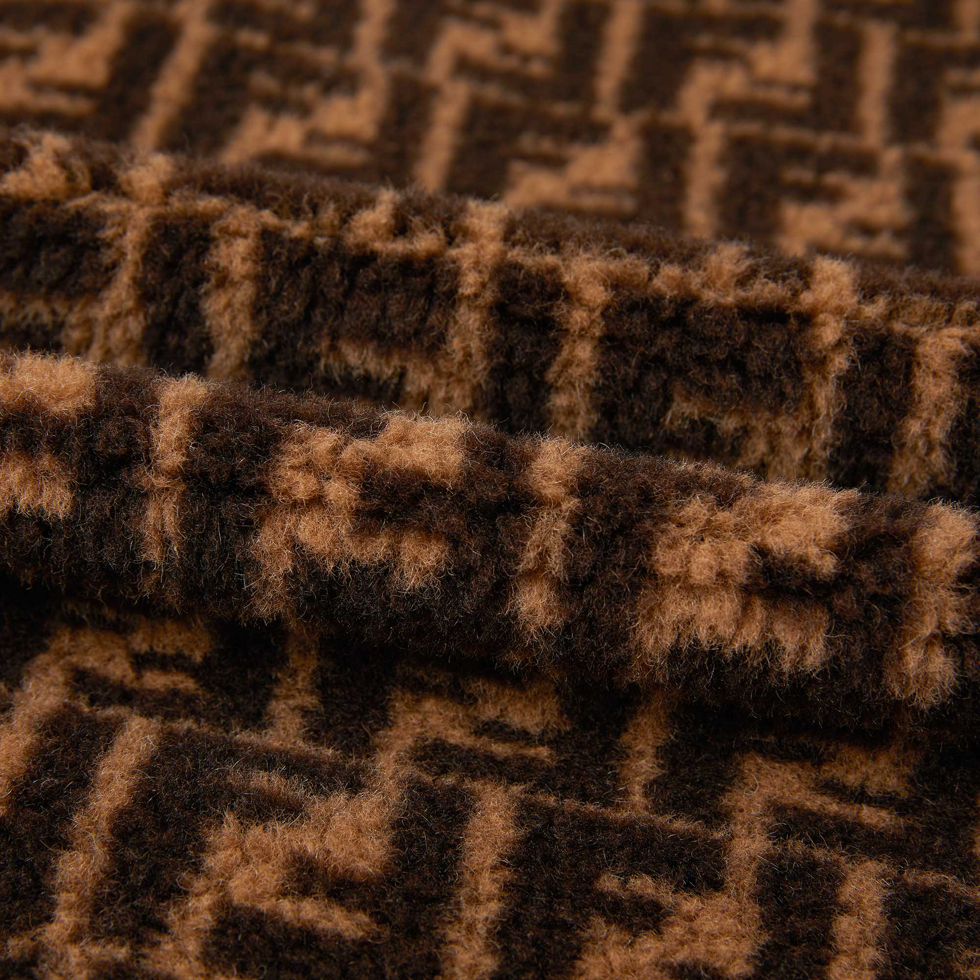 Boys & Girls Brown Logo Jacket