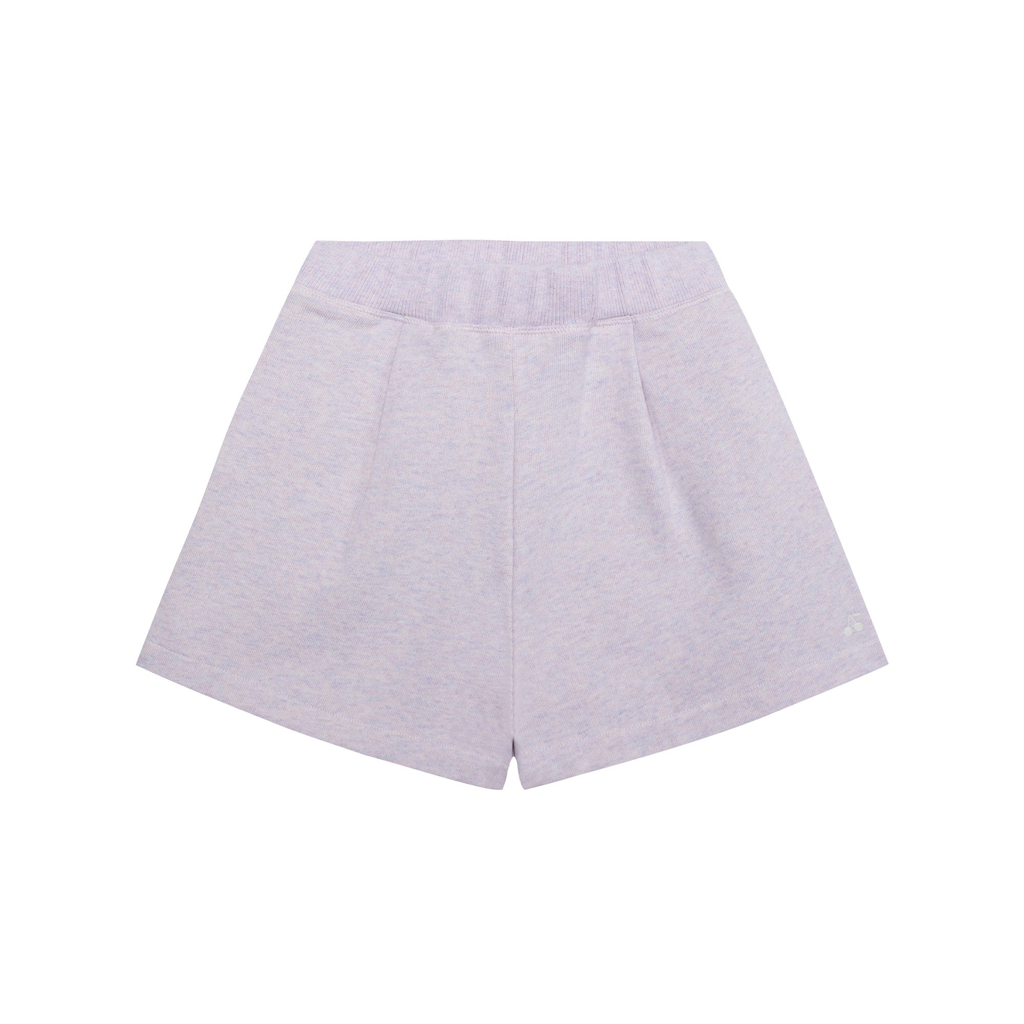 Girls Light Pink Cotton Shorts