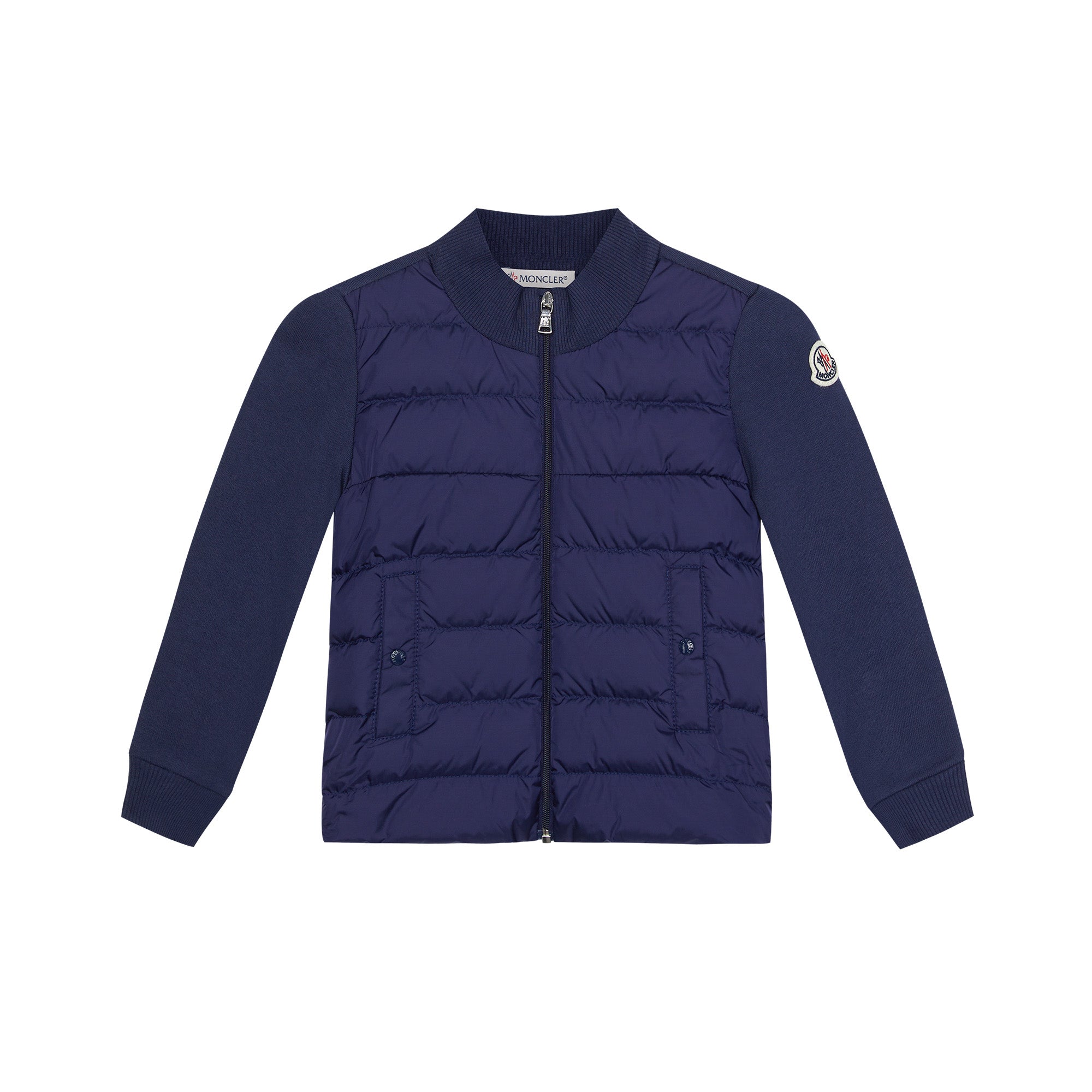 Baby Boys Navy Zip-Up Top