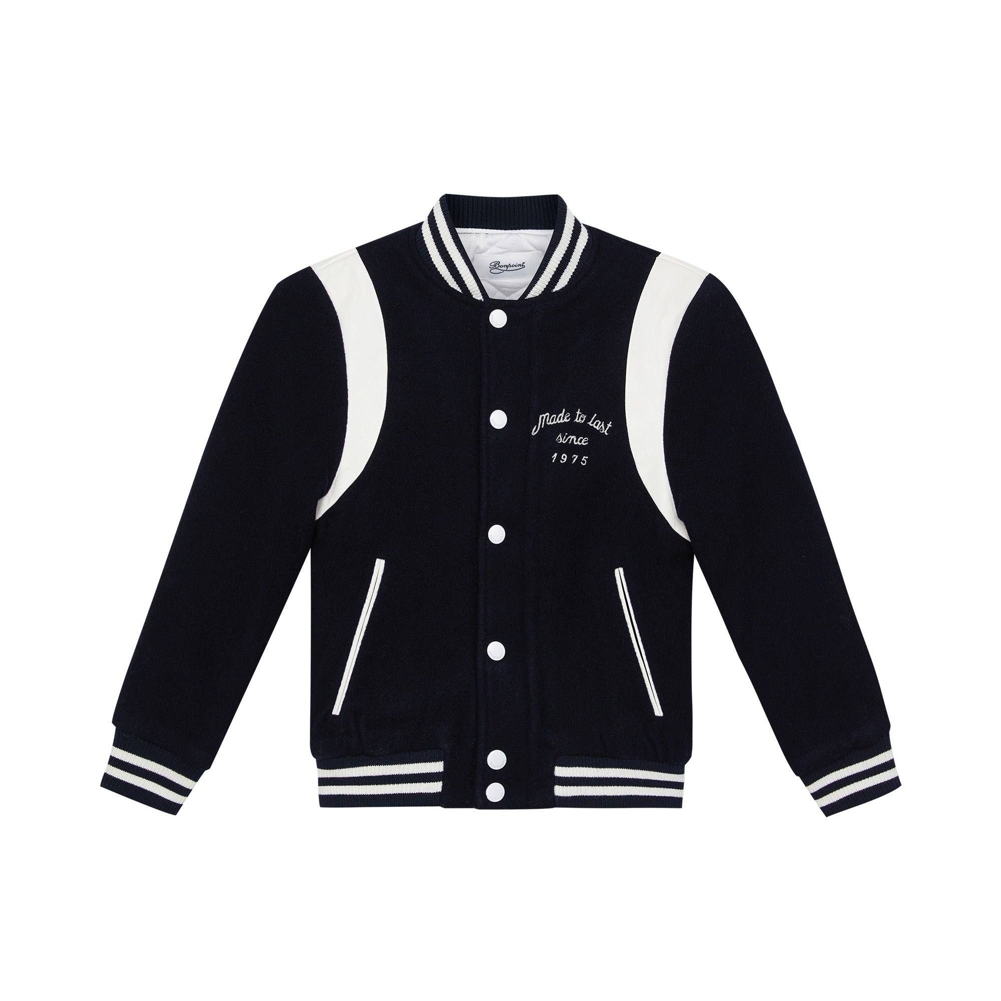 Boys Navy Padded Jacket