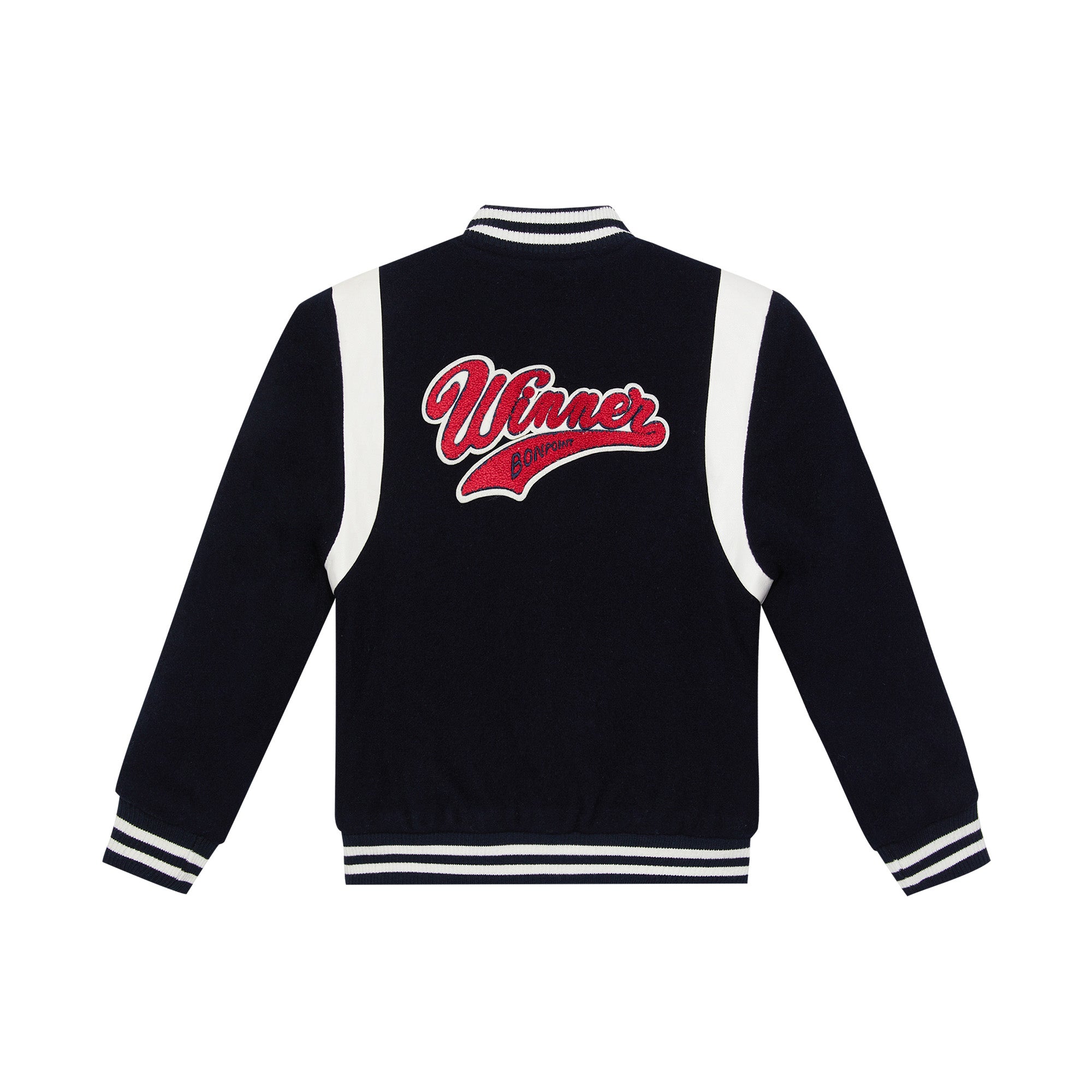 Boys Navy Padded Jacket