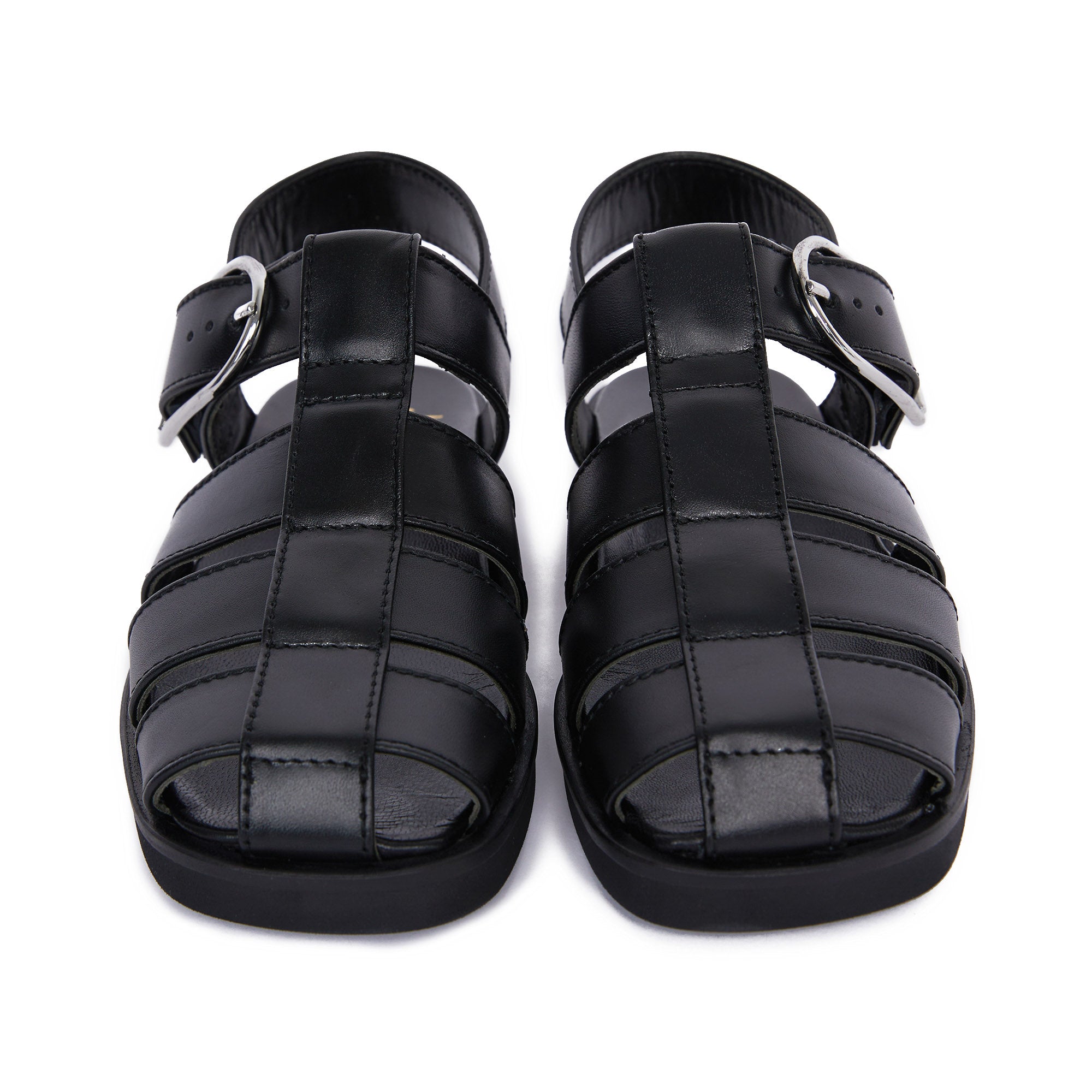 Girls Black Sandals