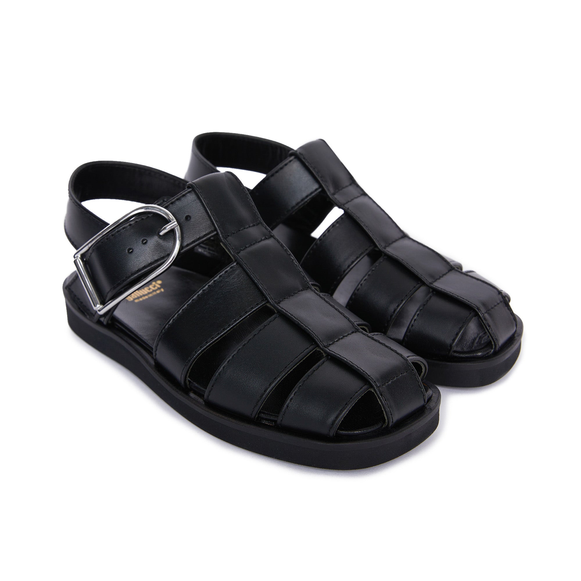 Girls Black Sandals