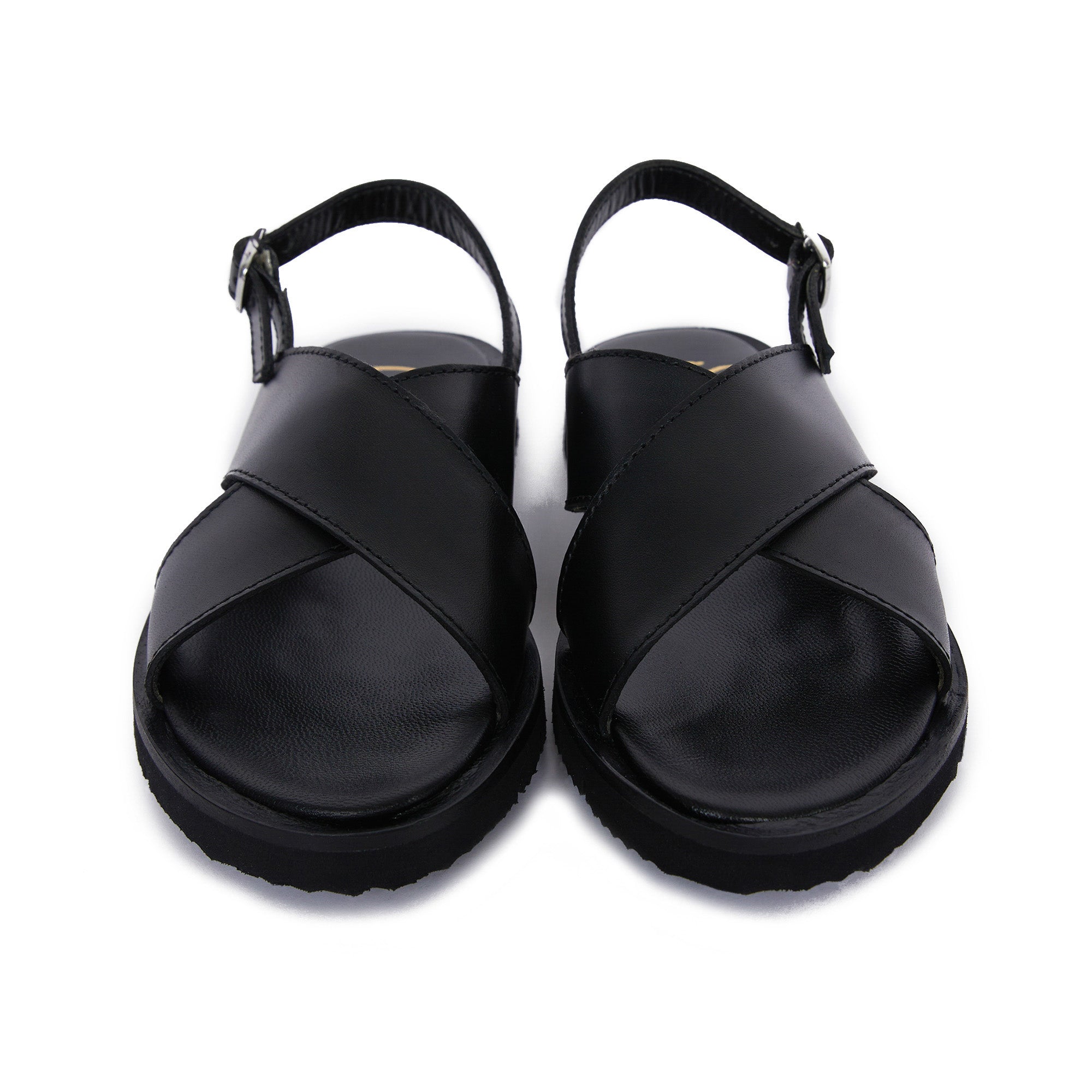 Girls Black Sandals