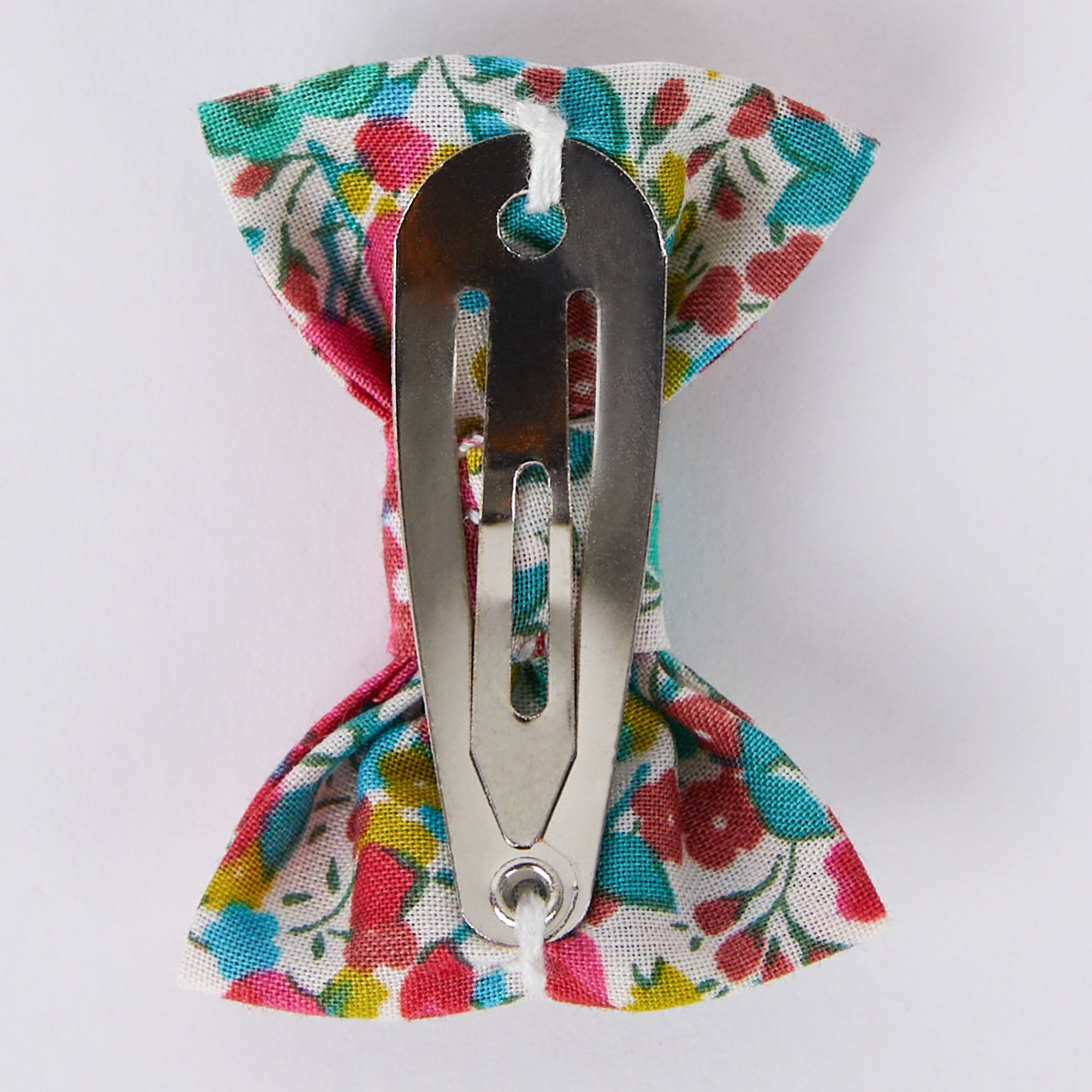 Girls Red Floral Hair Clip