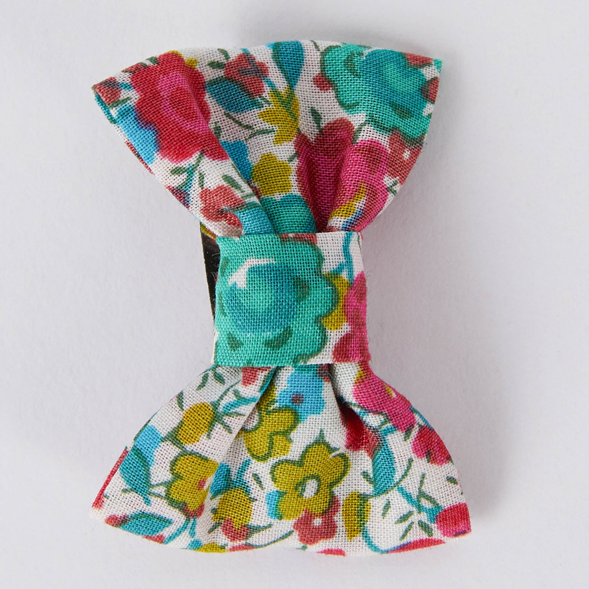 Girls Red Floral Hair Clip