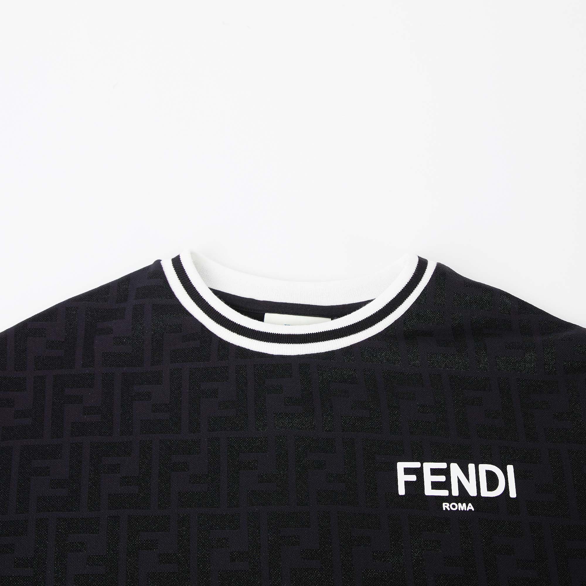 Boys & Girls Black Logo T-Shirt