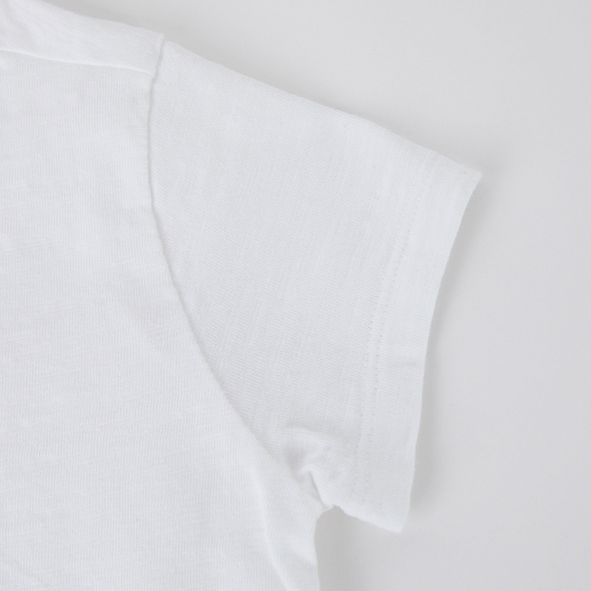 Girls White Printed Cotton T-Shirt