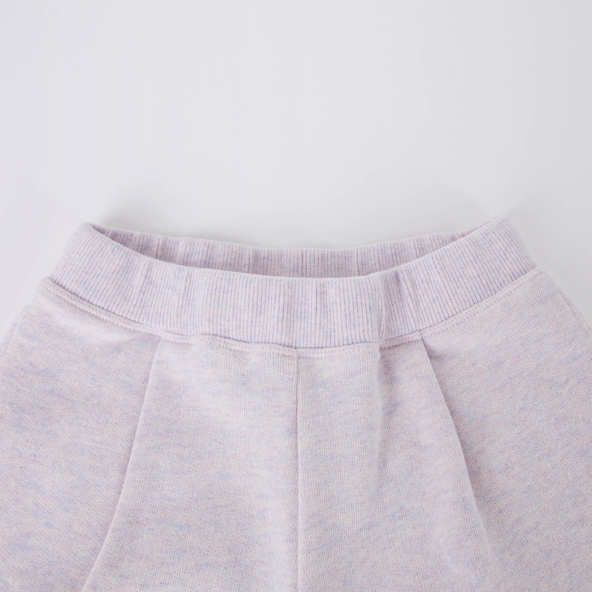 Girls Light Pink Cotton Shorts